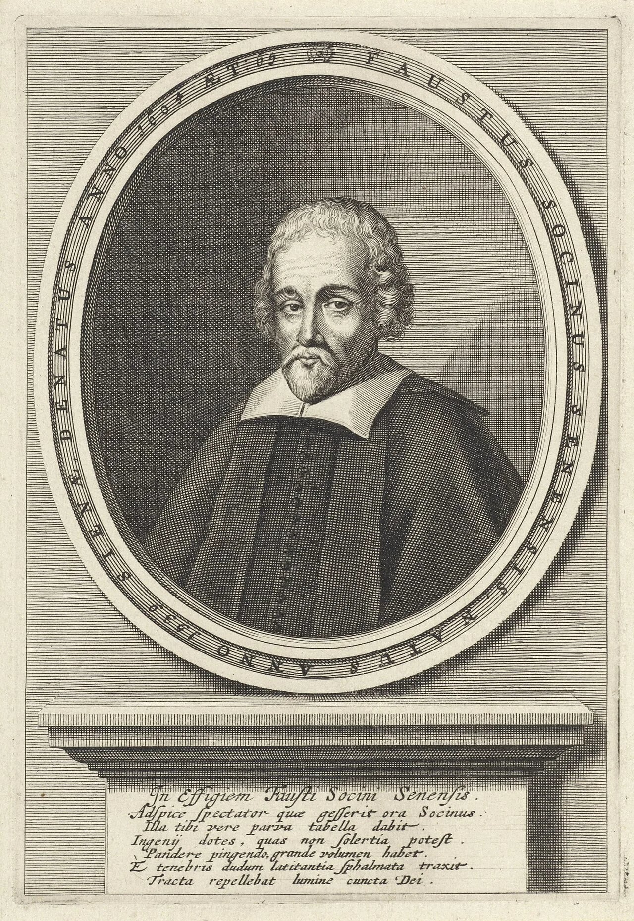 Portrait of Fausto Sozzini (1539–1604) – memorial page