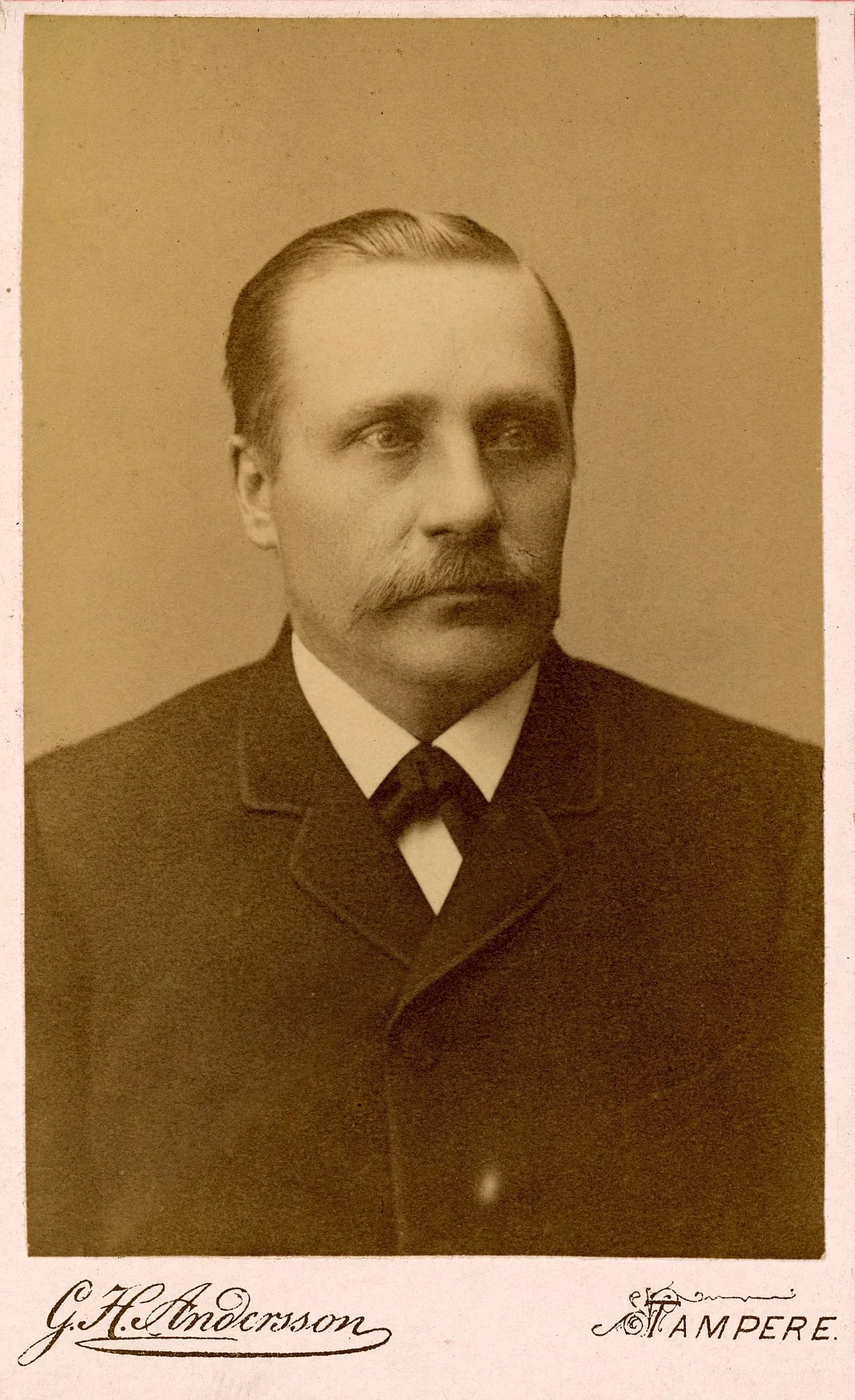 Portrait of K. P. Ruuskanen (1848–1909) – memorial page