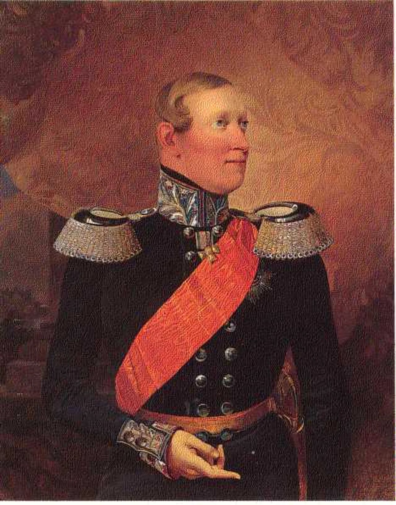 Porträt von Paul Friedrich (1800–1842) – Gedenkseite