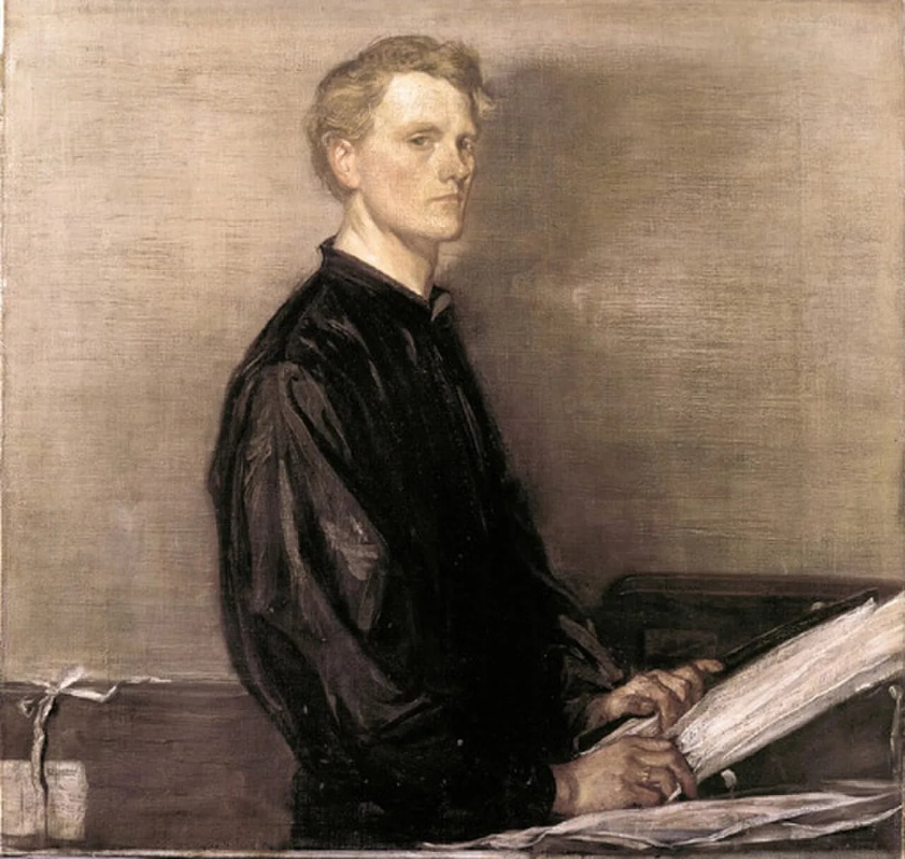 Portrait of Charles Hazlewood Shannon (1863–1937) – memorial page