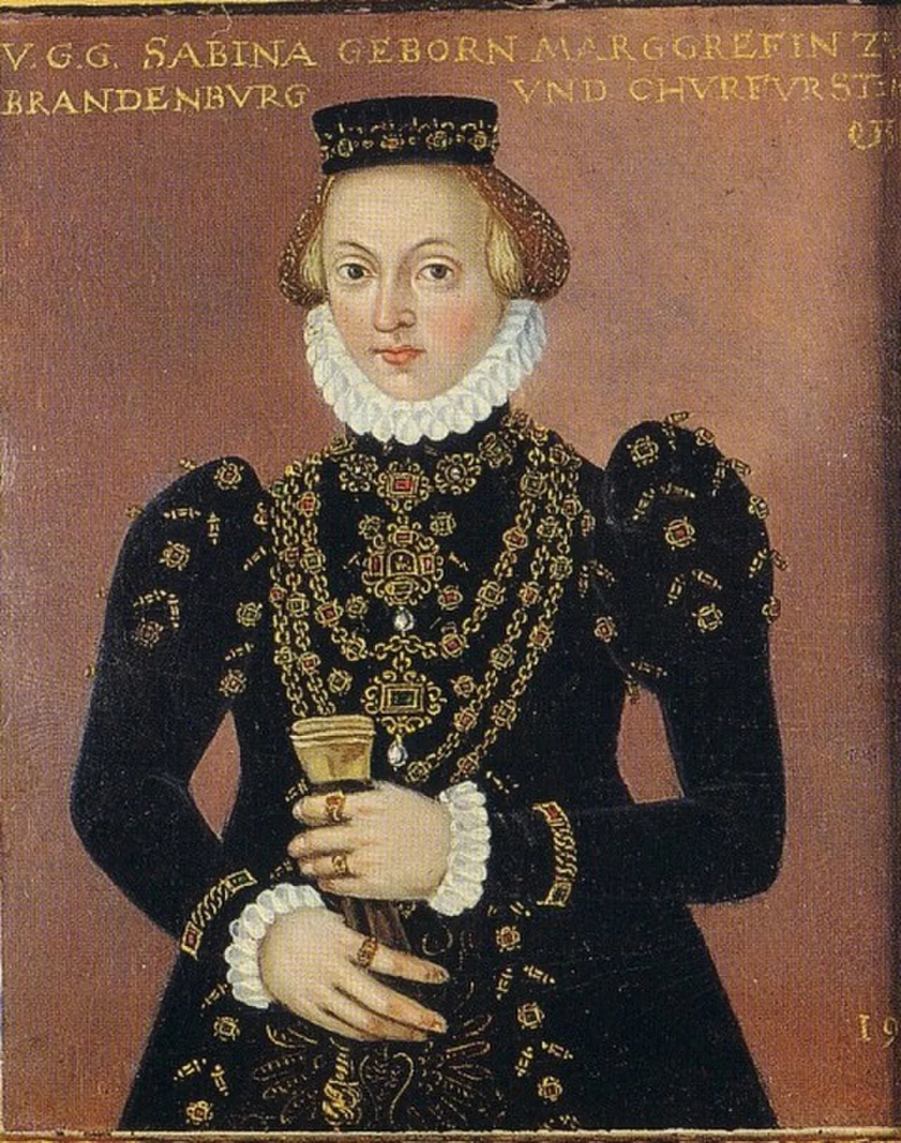 Portrait of Sabina von Brandenburg-Ansbach (1529–1575) – memorial page