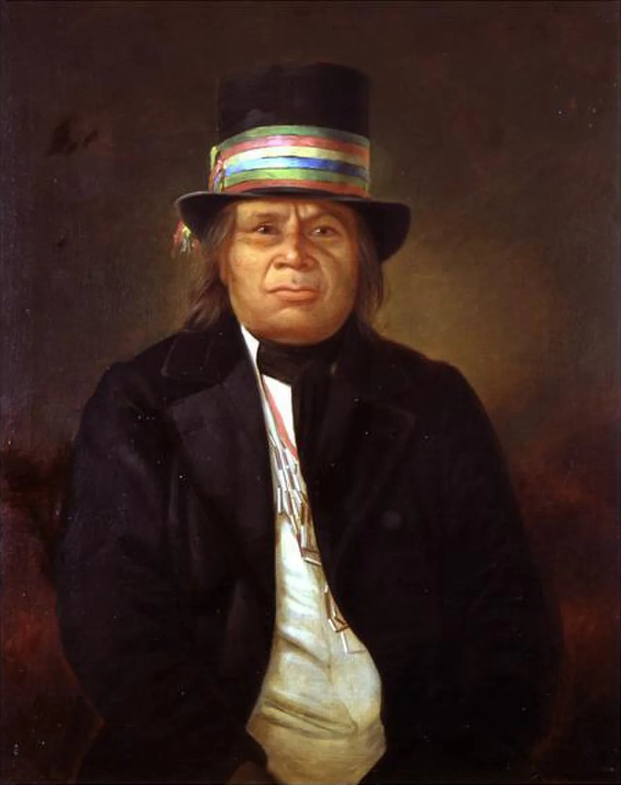 Portrait of Chief Oshkosh (1795–1858) – memorial page