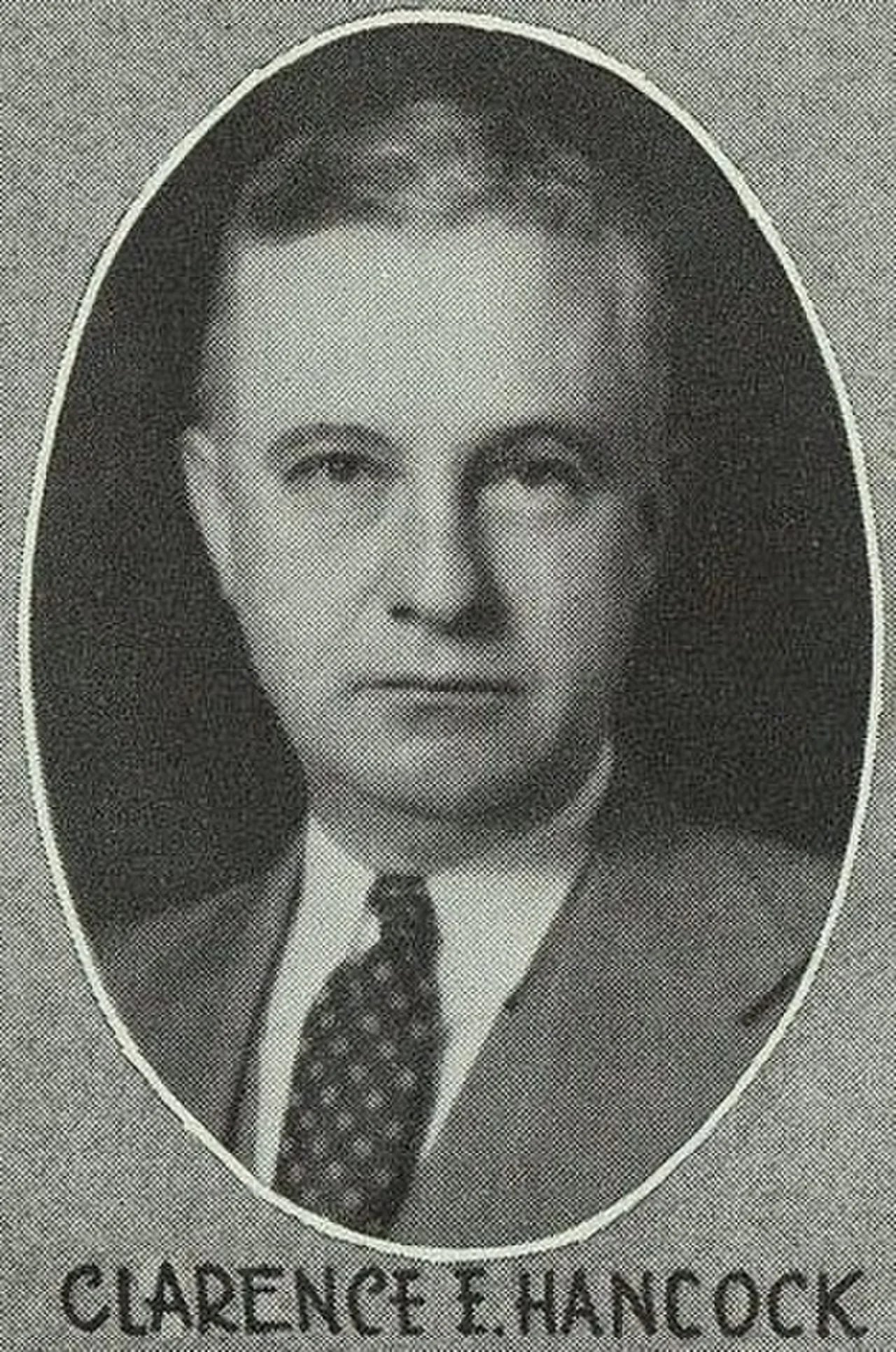 Portrait of Clarence E. Hancock (1885–1948) – memorial page