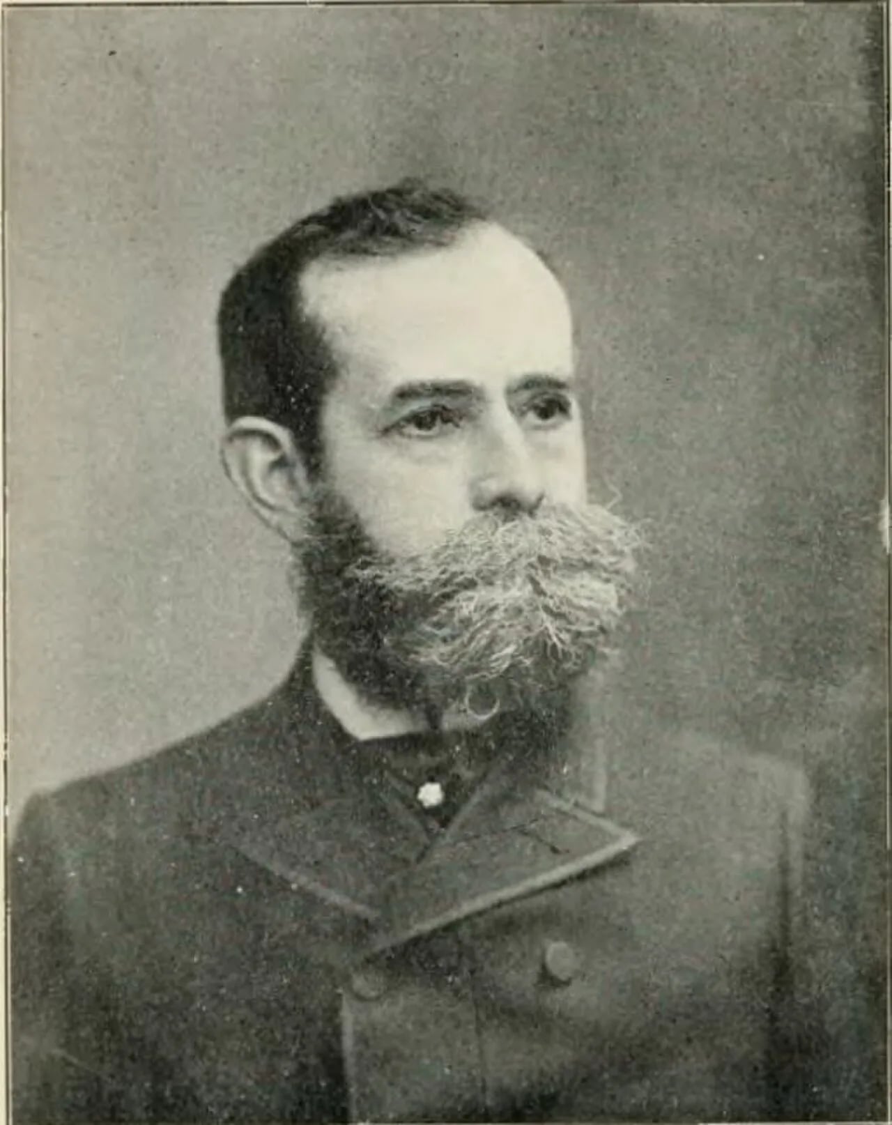 Porträt von Cyrus Bussey (1833–1915) – Gedenkseite