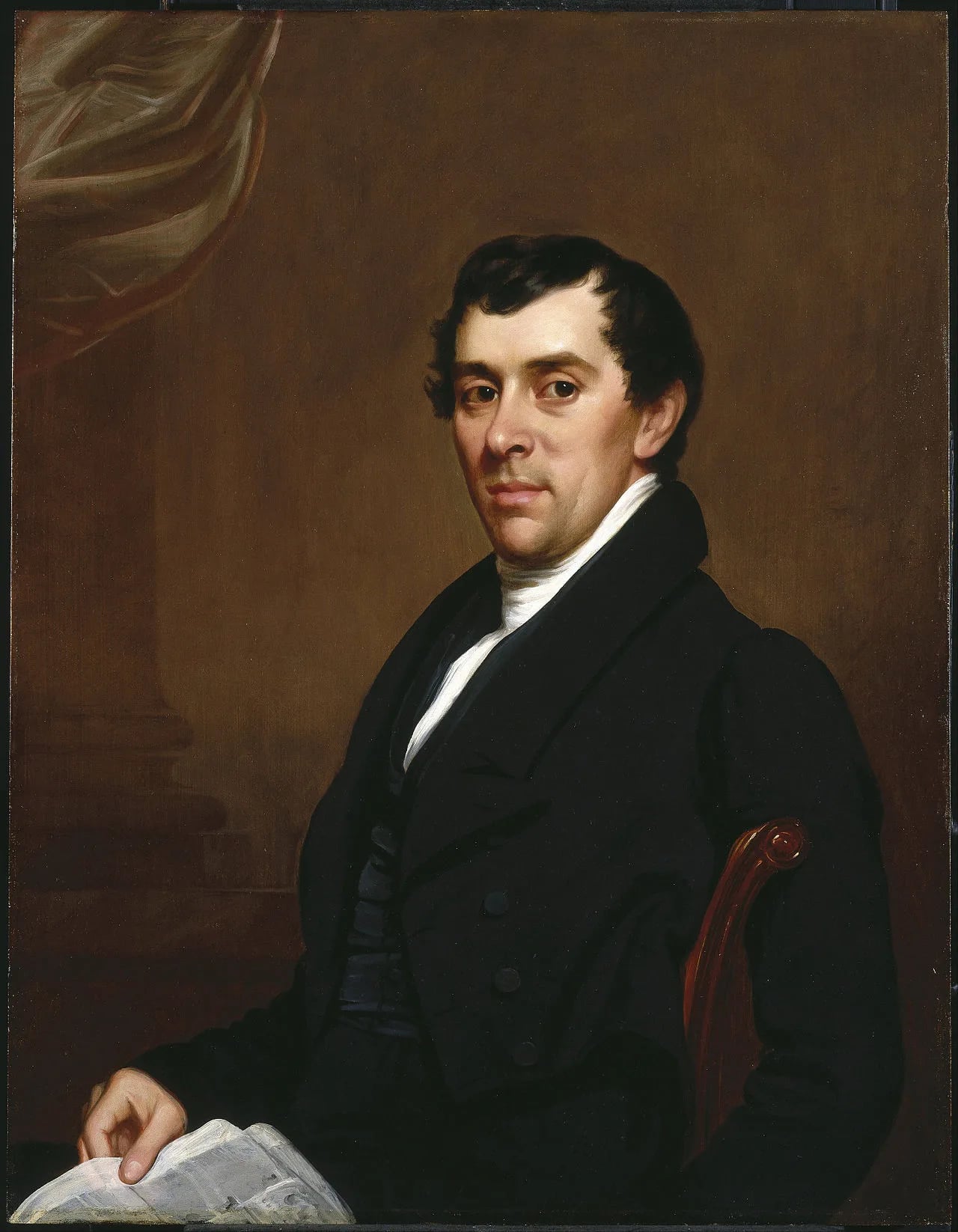 Porträt von David Leavitt (1791–1879) – Gedenkseite