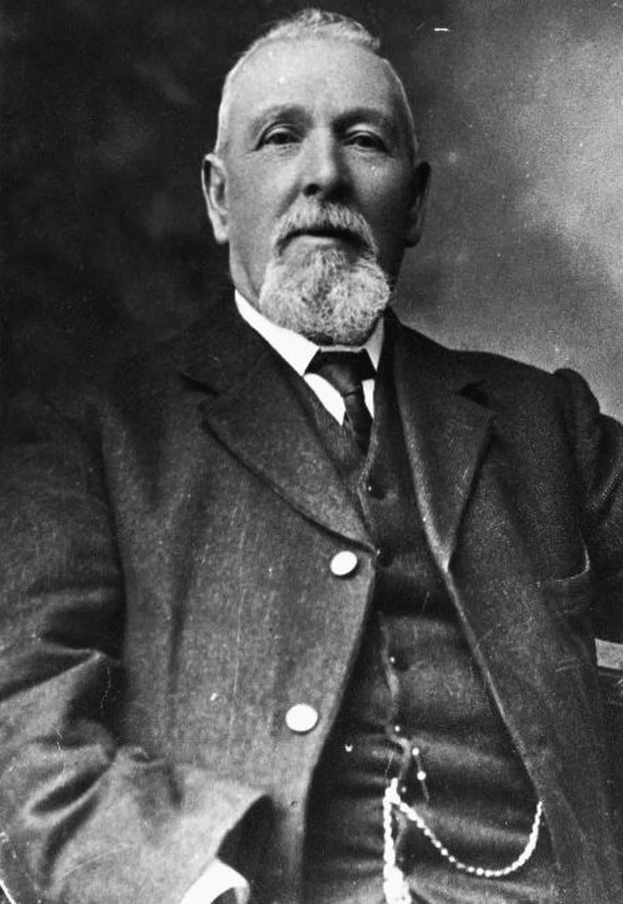 Portrait of David Pinkerton (1836–1906) – memorial page
