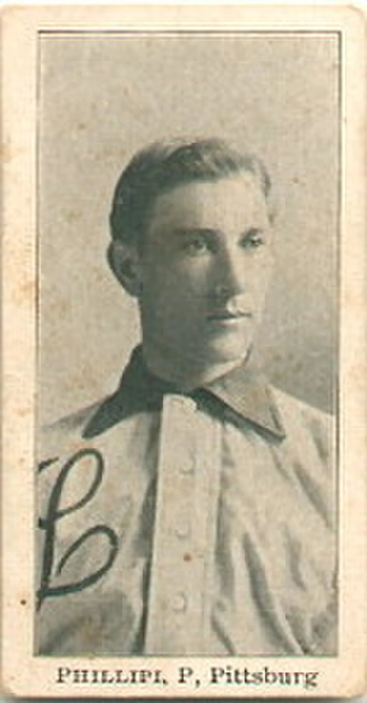 Porträt von Deacon Phillippe (1872–1952) – Gedenkseite