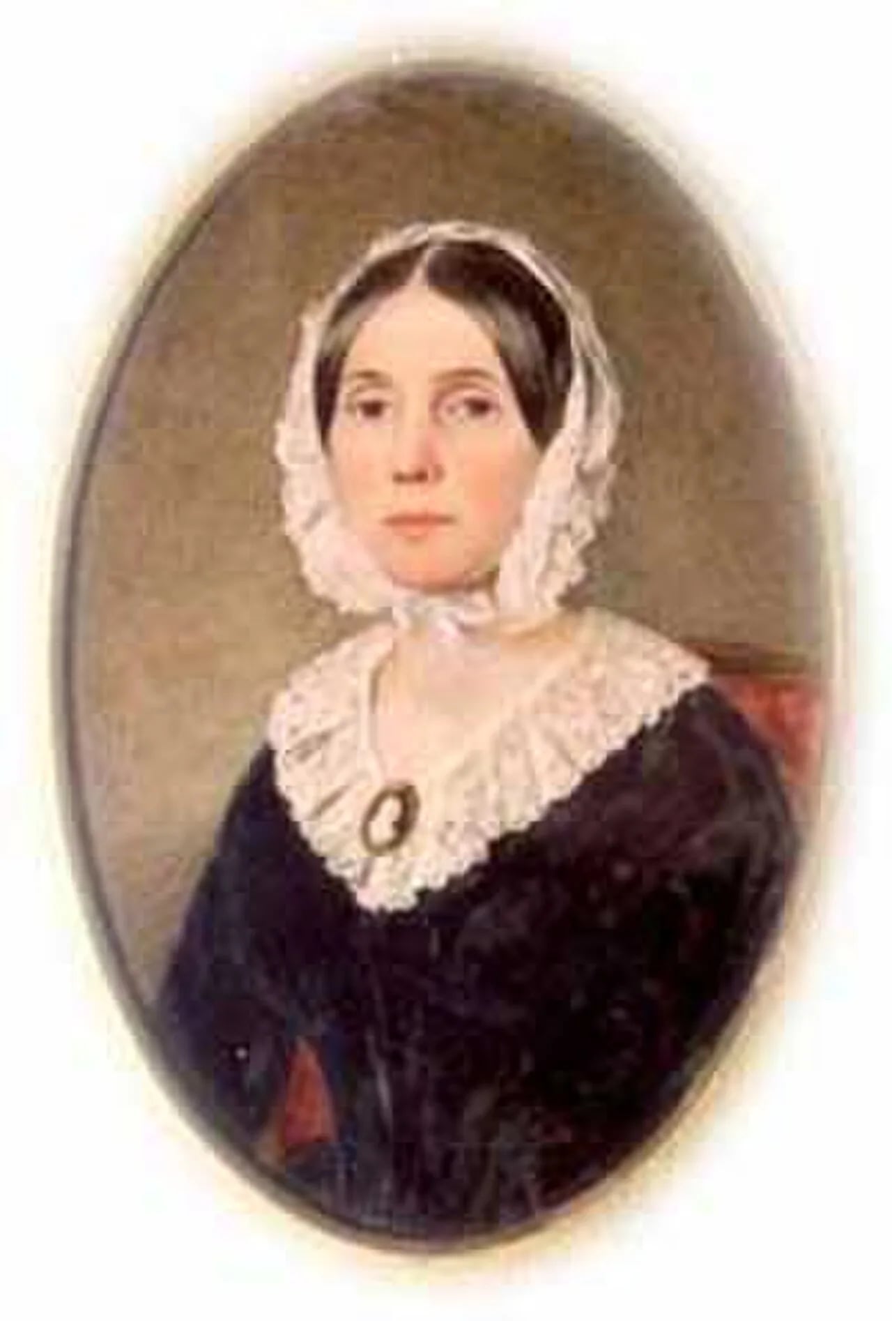 Portrait of Floride Calhoun (1792–1866) – memorial page
