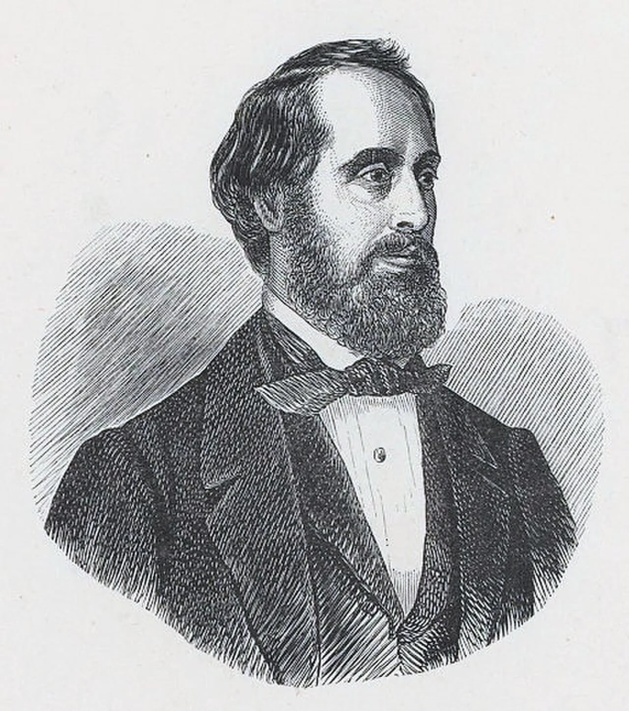 Porträt von Saverio Friscia (1813–1886) – Gedenkseite