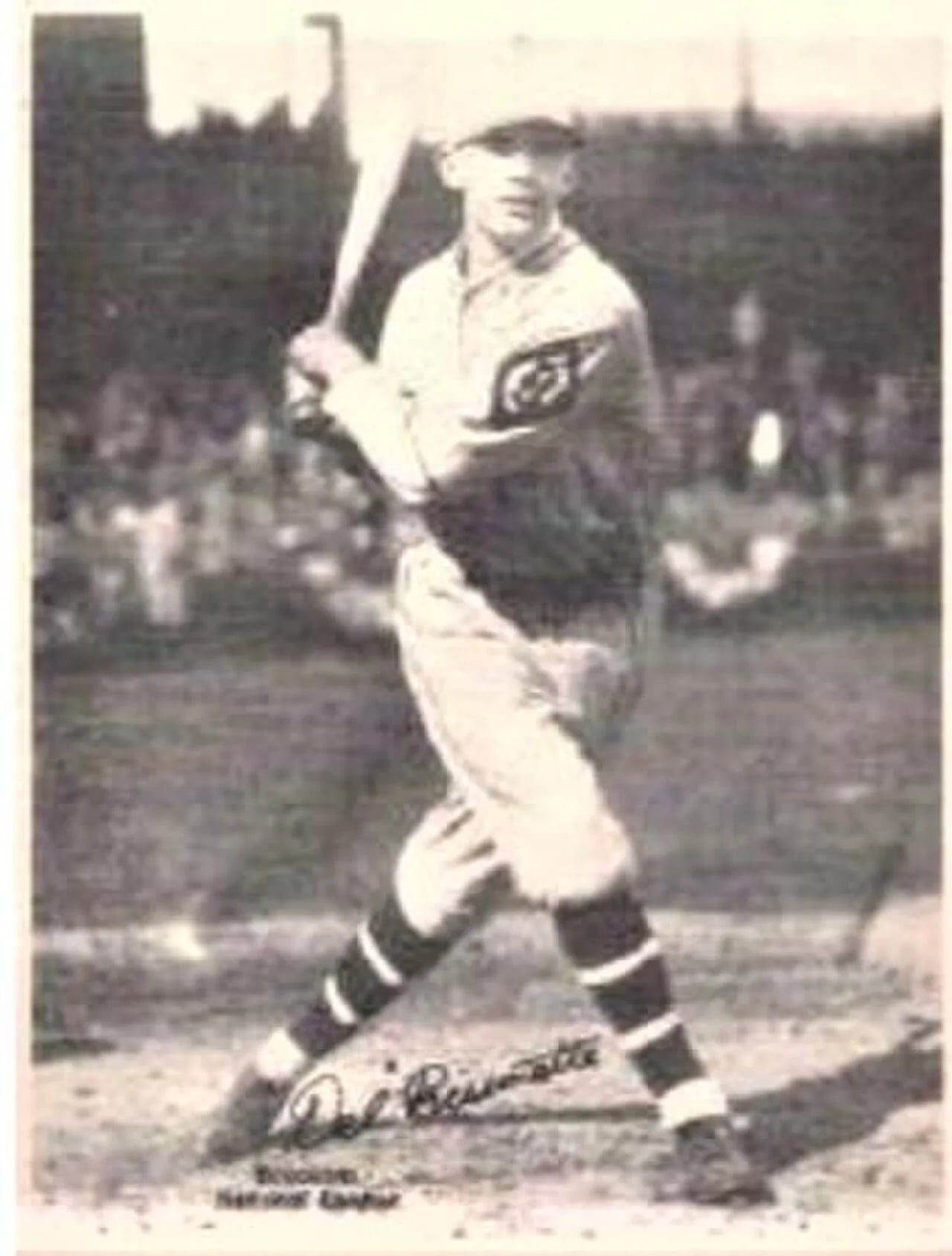 Portrait of Del Bissonette (1899–1972) – memorial page