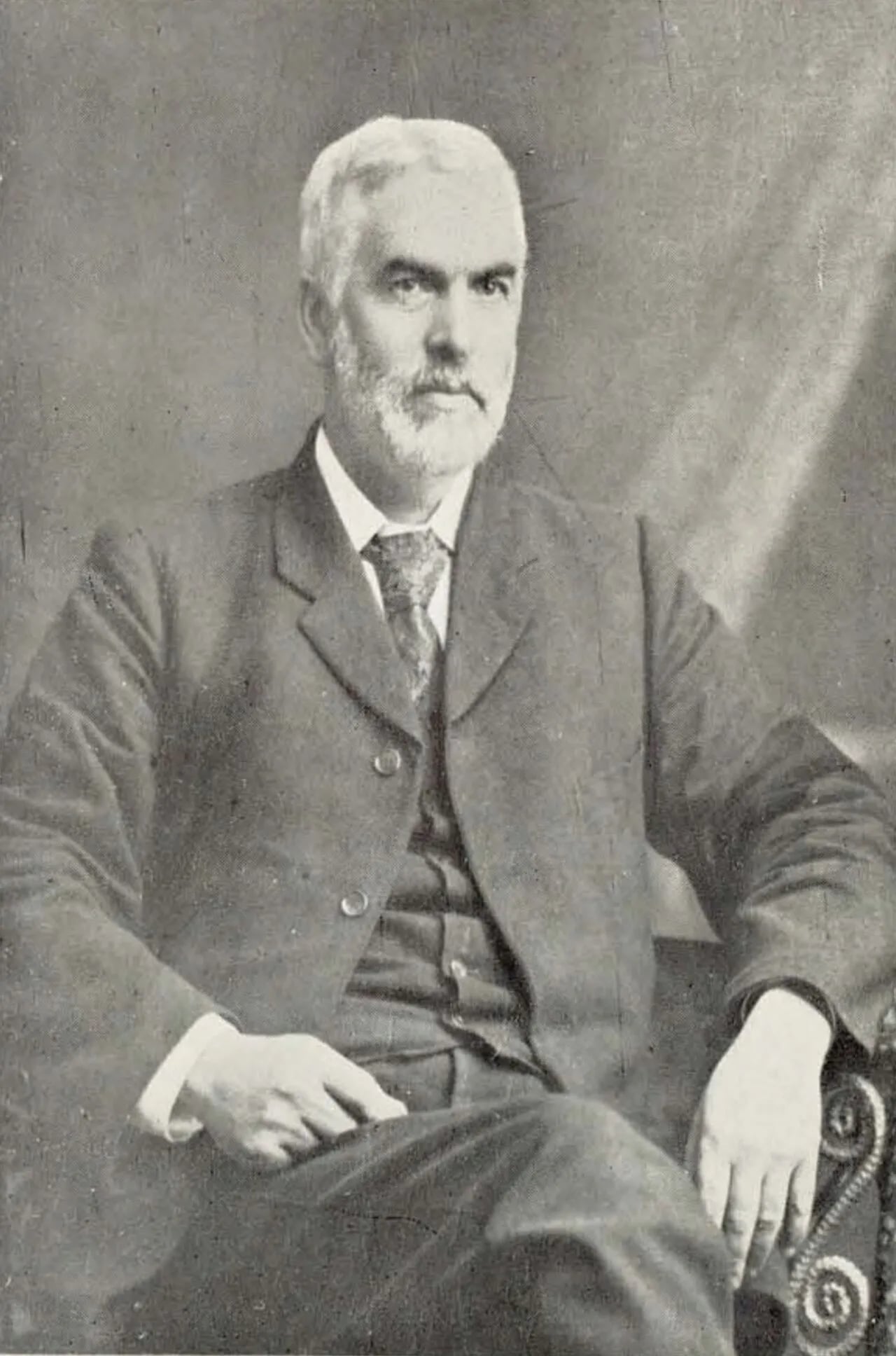 Porträt von Donald Petrie (1846–1925) – Gedenkseite