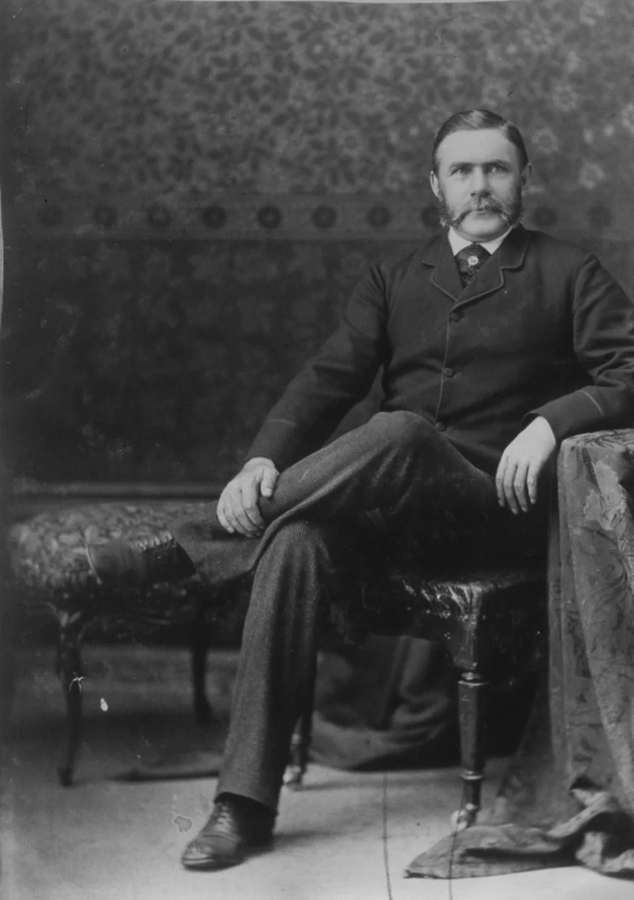 Porträt von Duncan McIntyre (1834–1894) – Gedenkseite