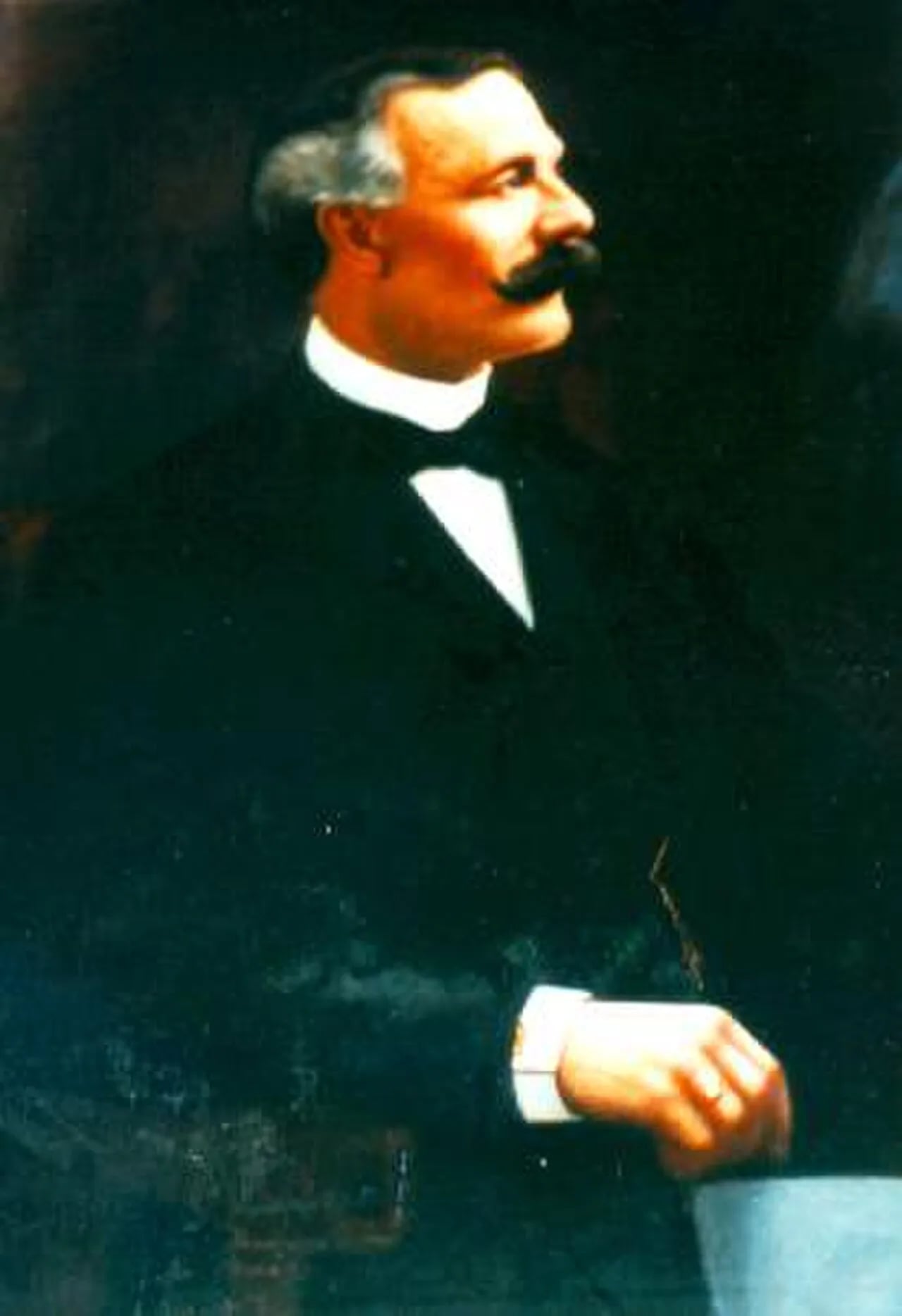 Portrait of Edward Hoos (1850–1912) – memorial page