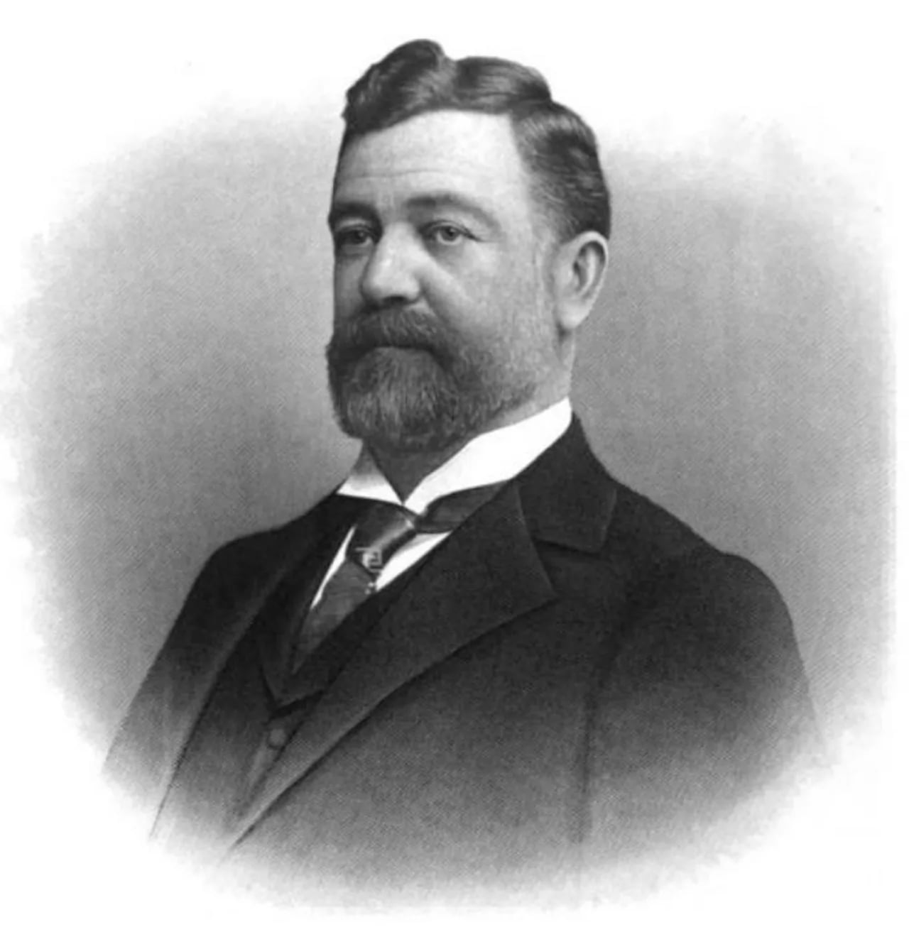 Porträt von Edward Lowe Martin (1842–1912) – Gedenkseite