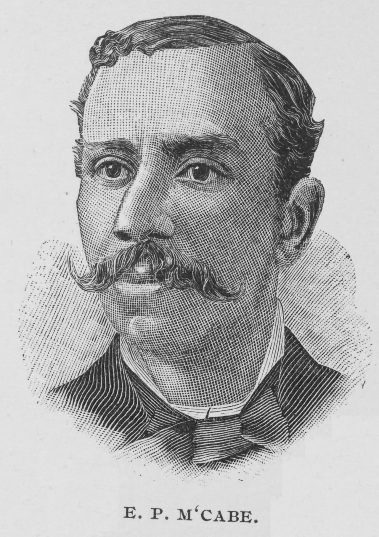 Porträt von Edward P. McCabe (1850–1920) – Gedenkseite