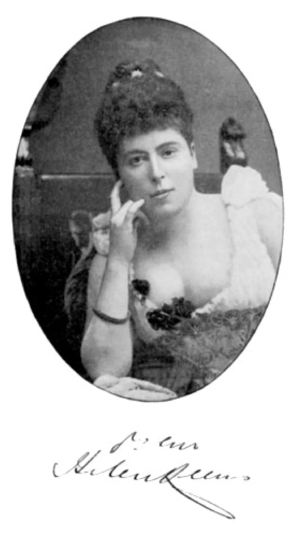 Porträt von Ellen Buckingham Mathews (1849–1920) – Gedenkseite