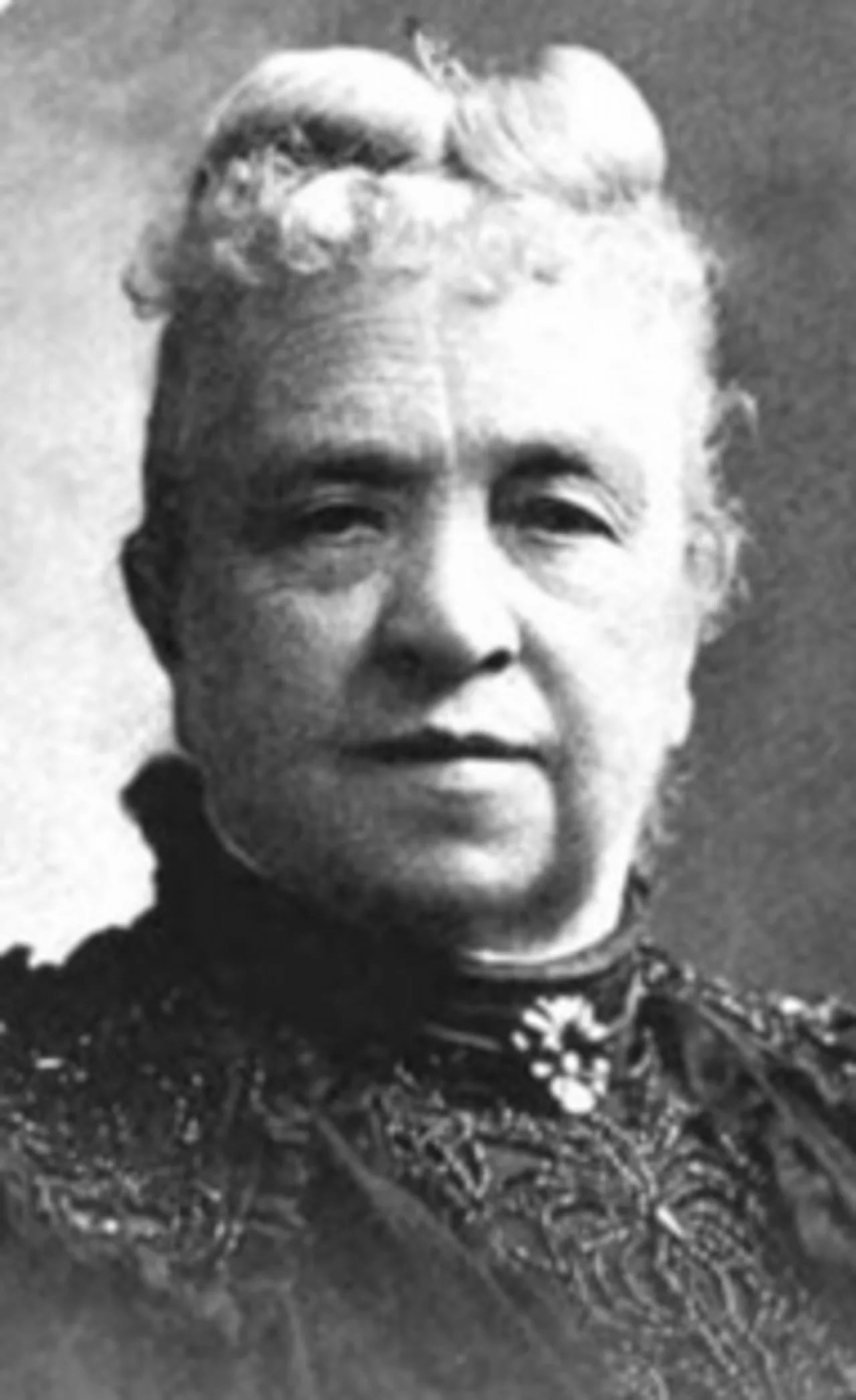 Porträt von Ellen Cheney Johnson (1829–1899) – Gedenkseite