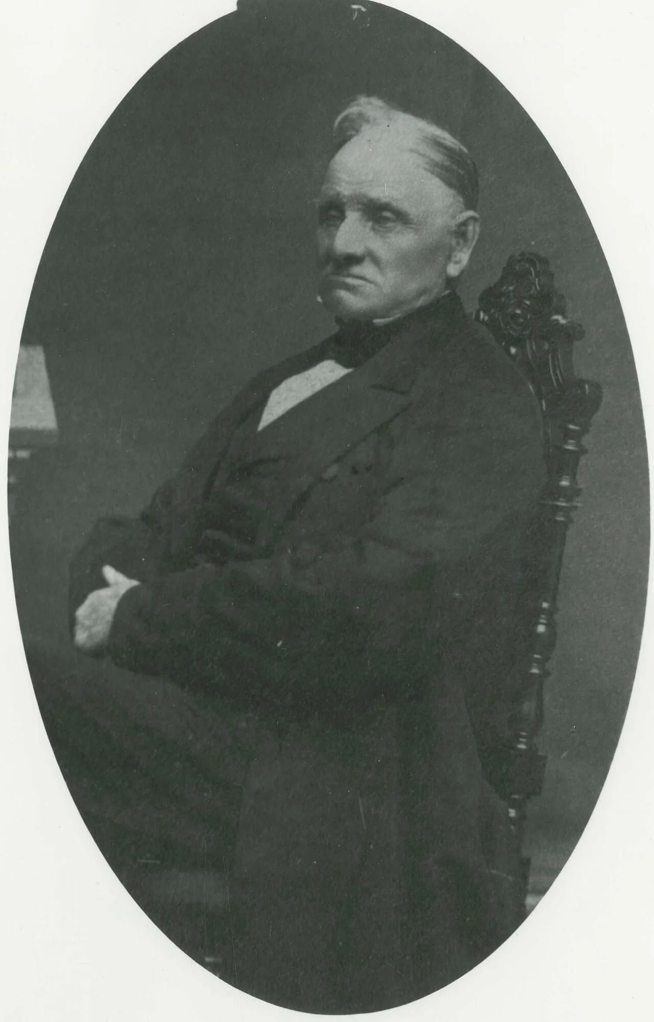 Portrait of Enos Collins (1774–1871) – memorial page