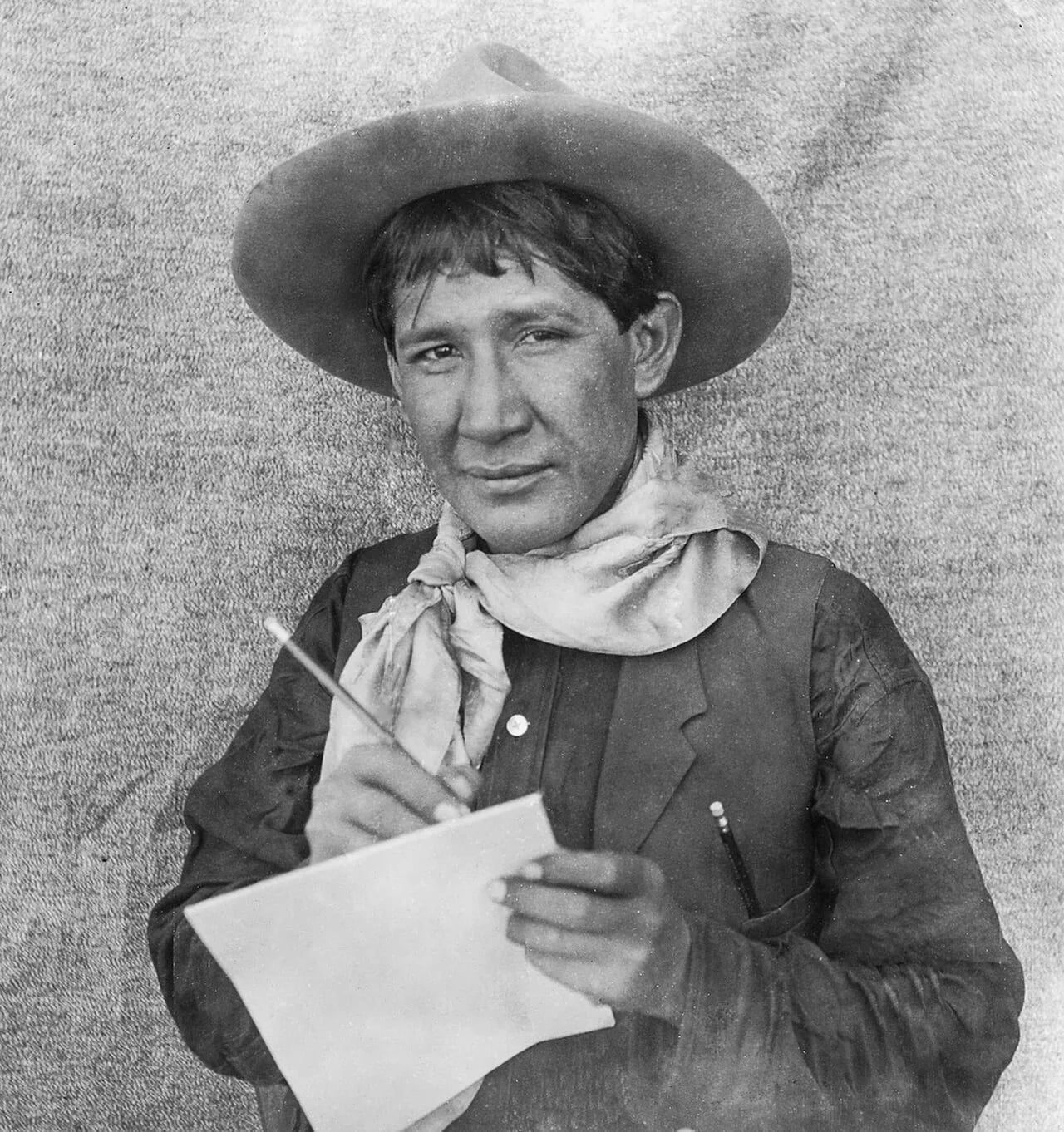 Portrait of Ernest Spybuck (1883–1949) – memorial page