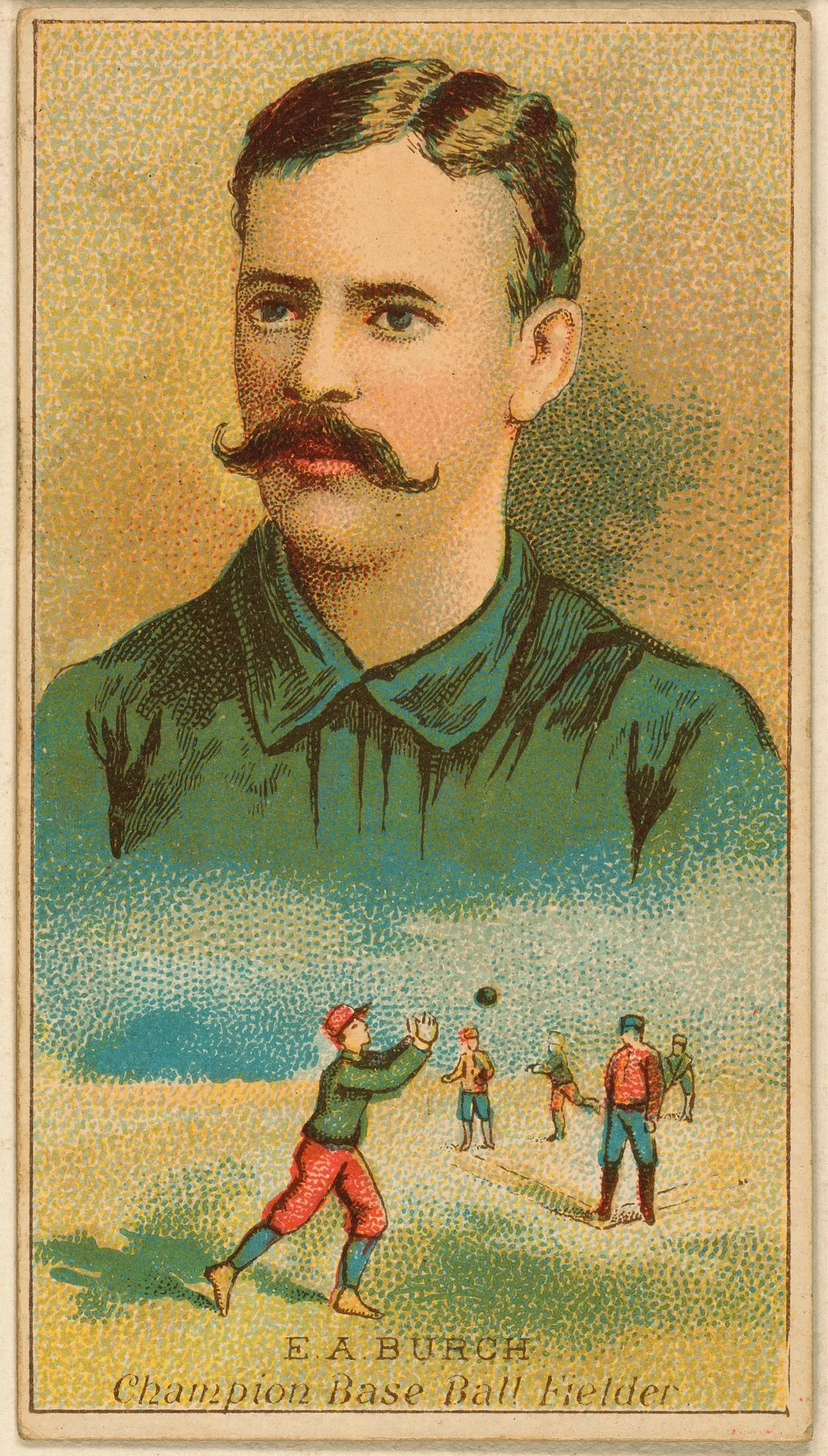 Portrait of Ernie Burch (1856–1892) – memorial page