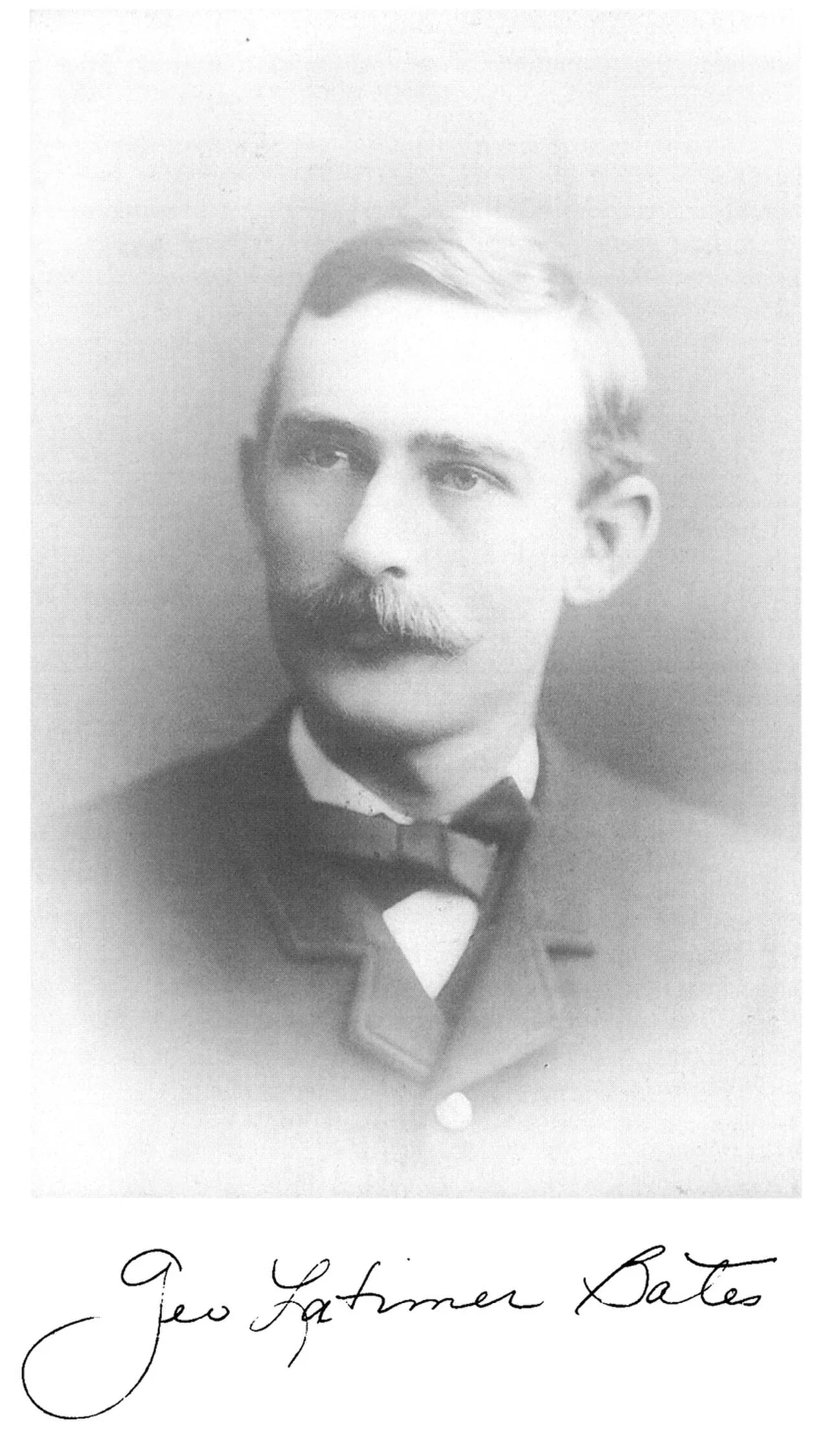 Portrait of George Latimer Bates (1863–1940) – memorial page
