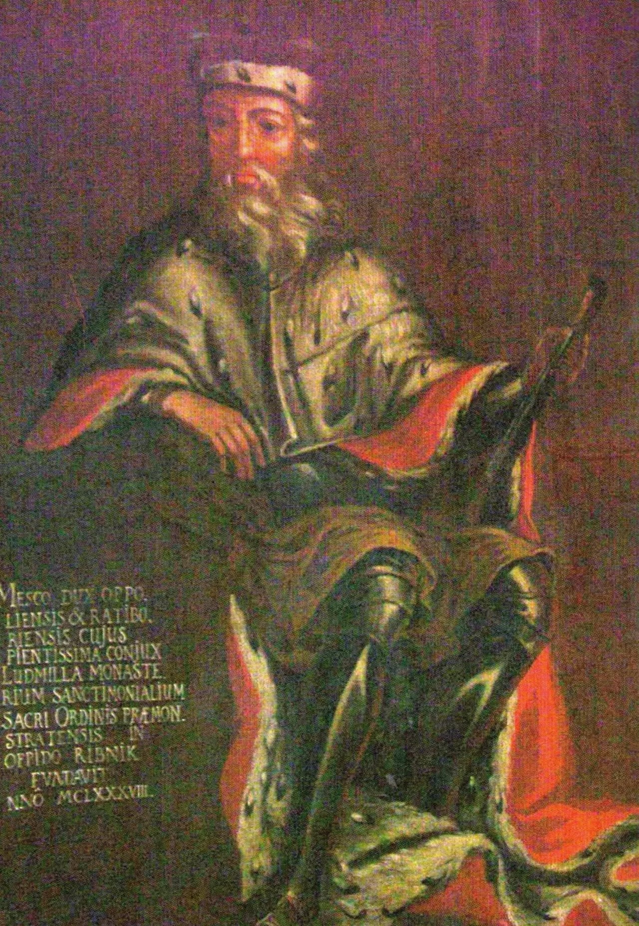 Portrait of Mieszko I. (1132–1211) – memorial page