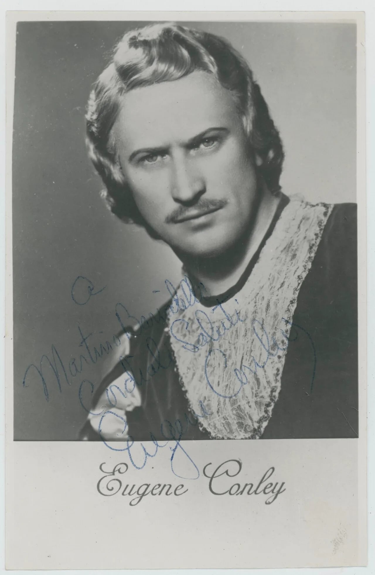 Porträt von Eugene Conley (1908–1981) – Gedenkseite