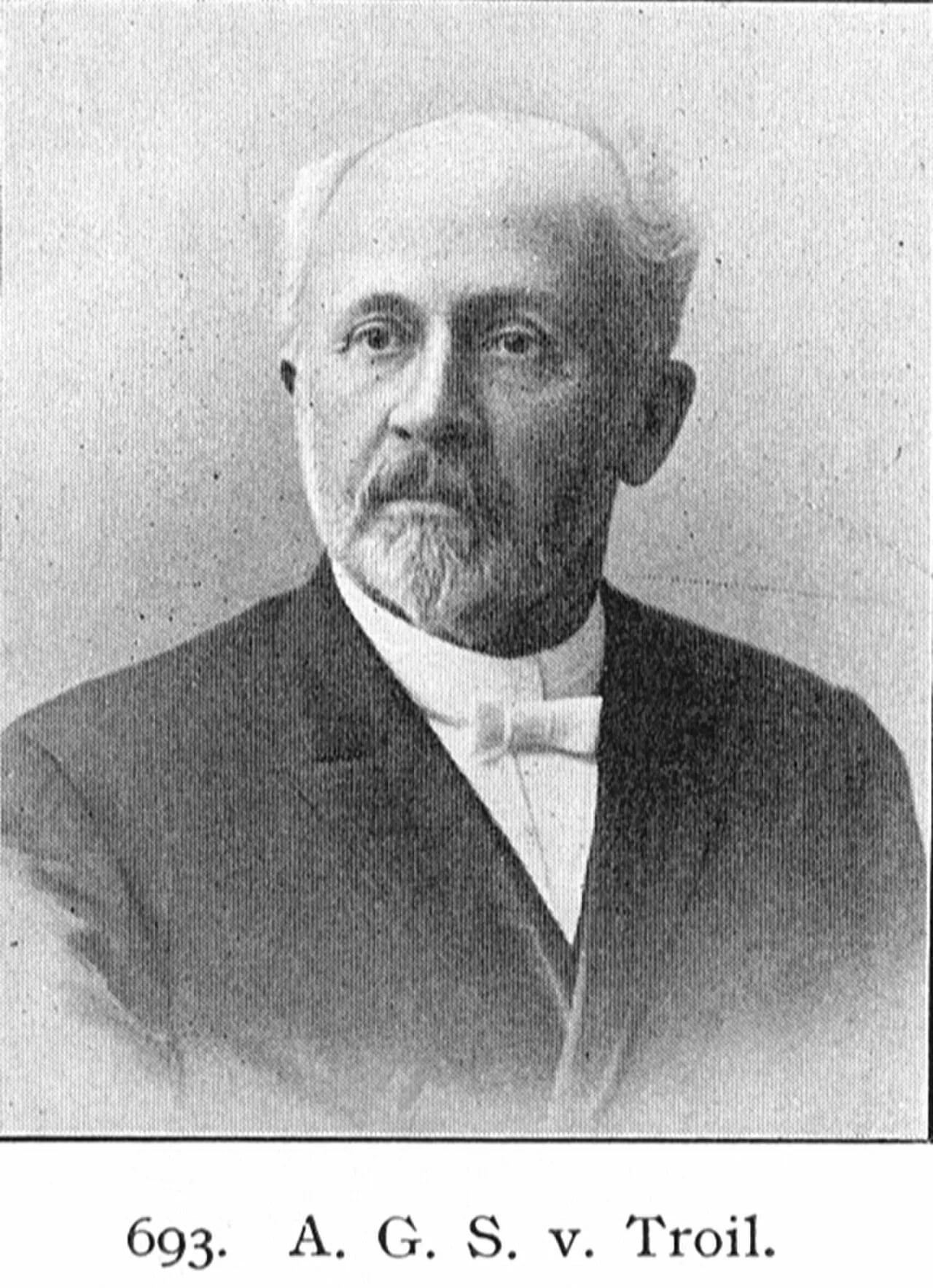 Porträt von Gösta von Troil (1837–1909) – Gedenkseite