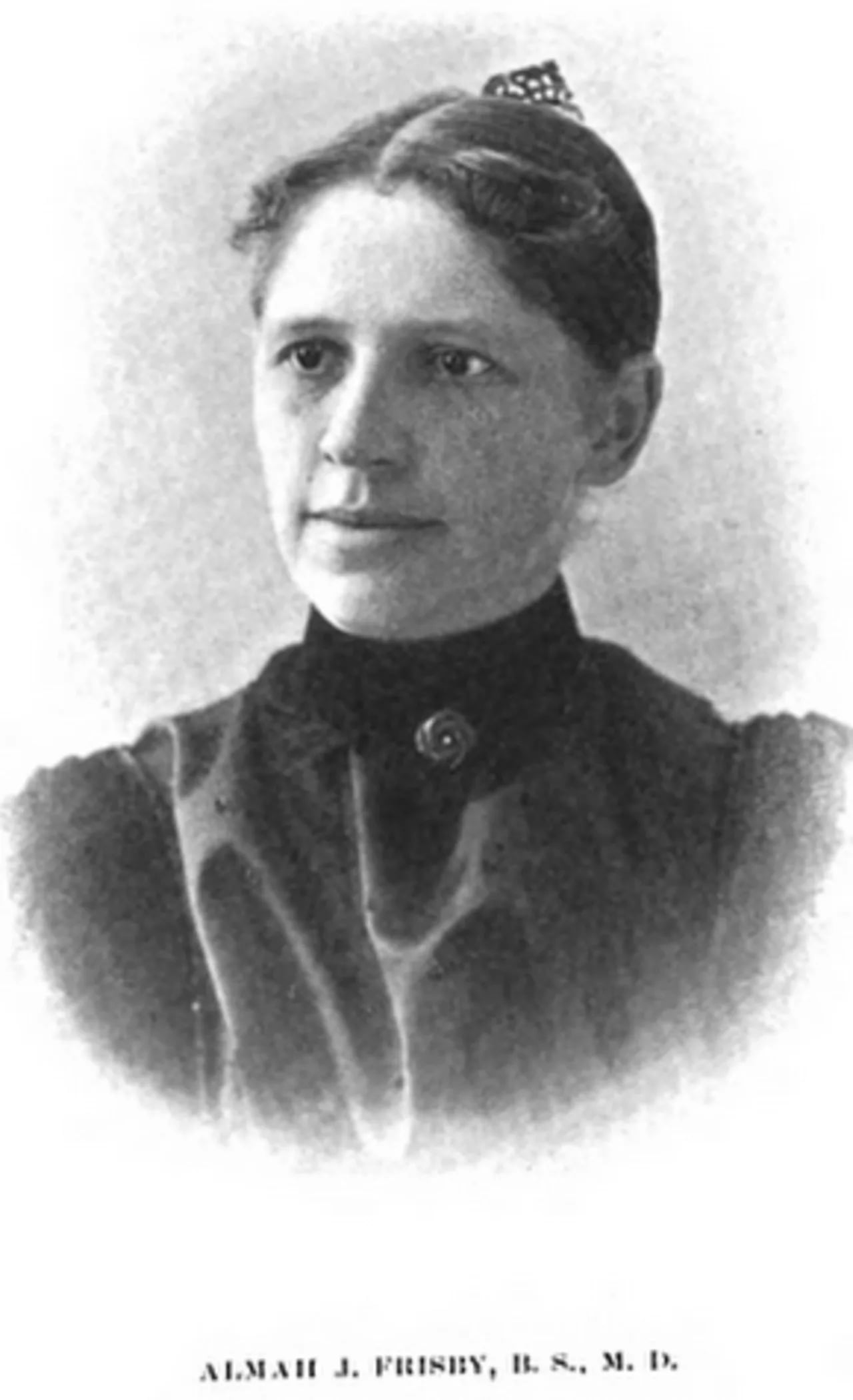 Portrait of Almah Jane Frisby (1857–1931) – memorial page