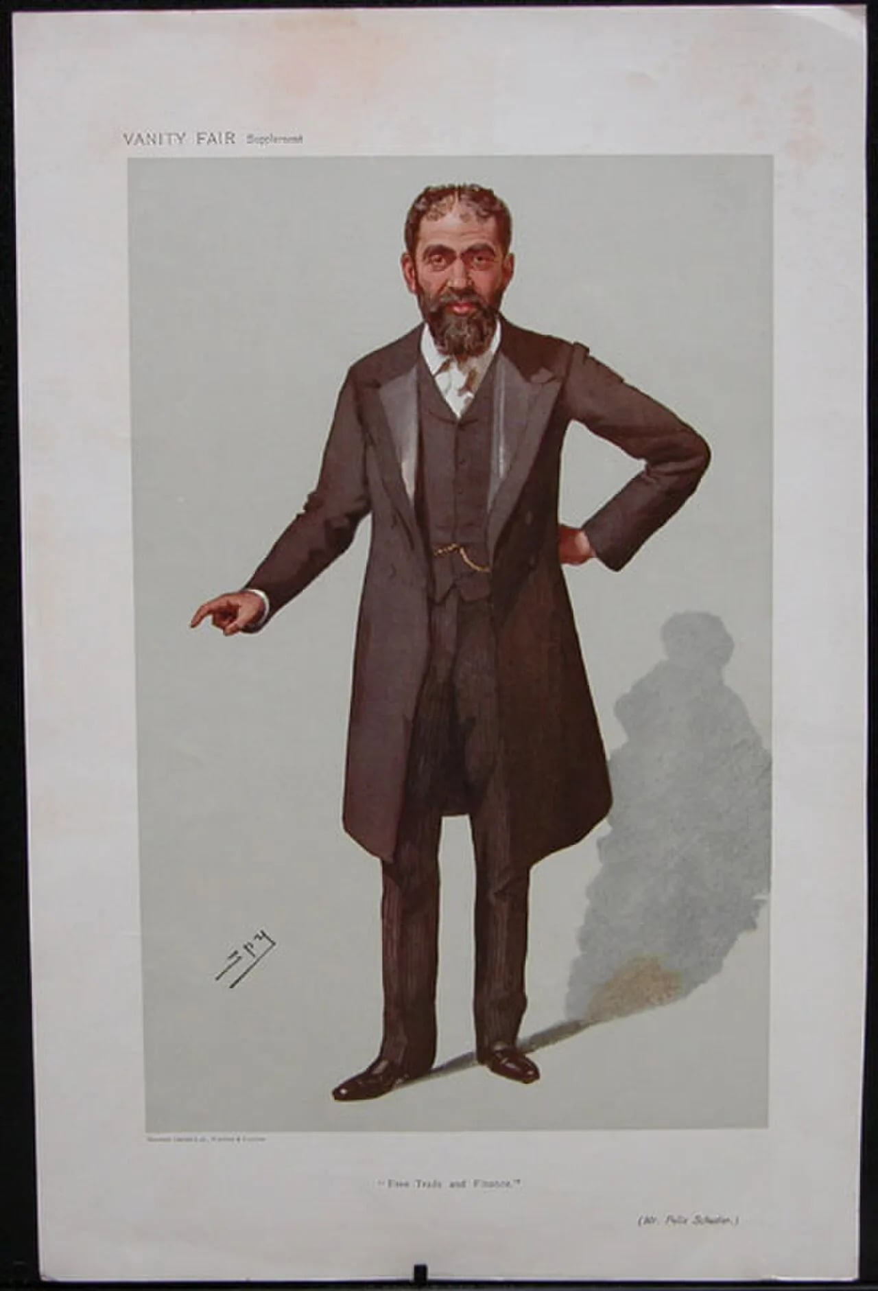 Portrait of Felix Schuster (1854–1936) – memorial page
