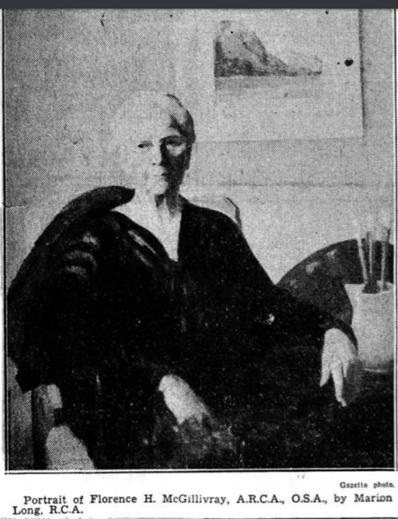 Portrait of Florence Helena McGillivray (1864–1938) – memorial page