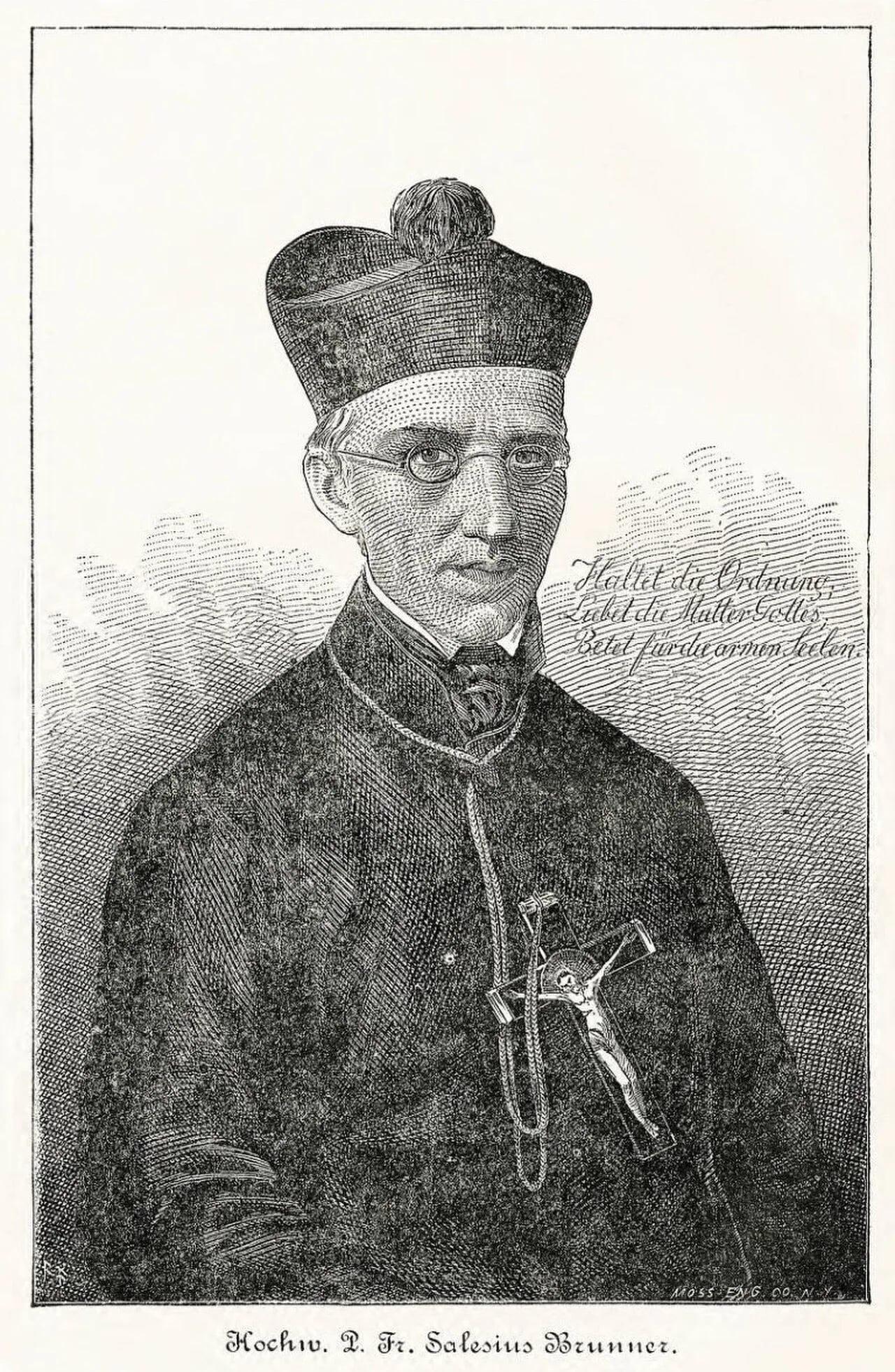 Porträt von Franz Sales Brunner (1795–1859) – Gedenkseite