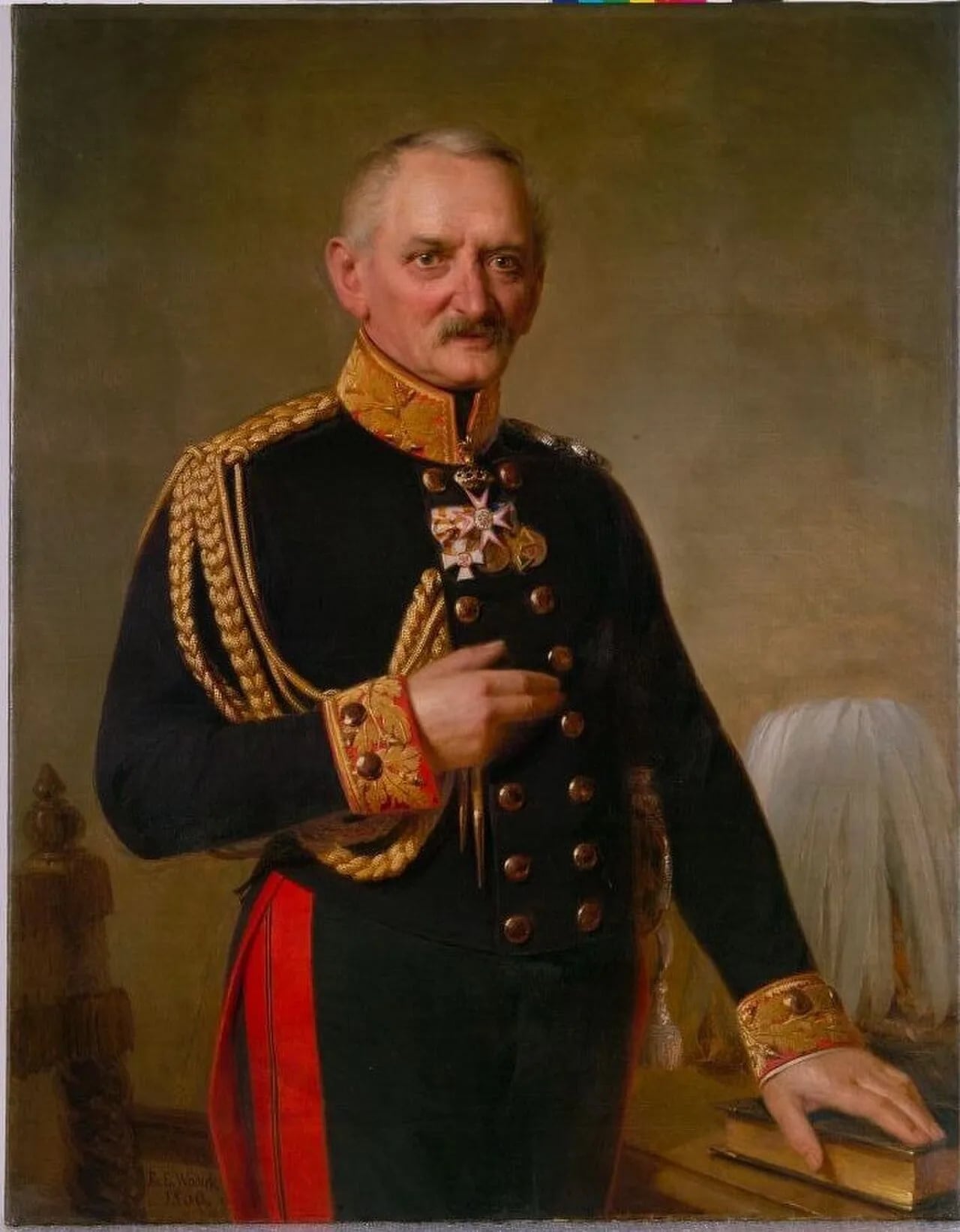 Portrait of Karl Wilhelm Bonsac (1791–1864) – memorial page