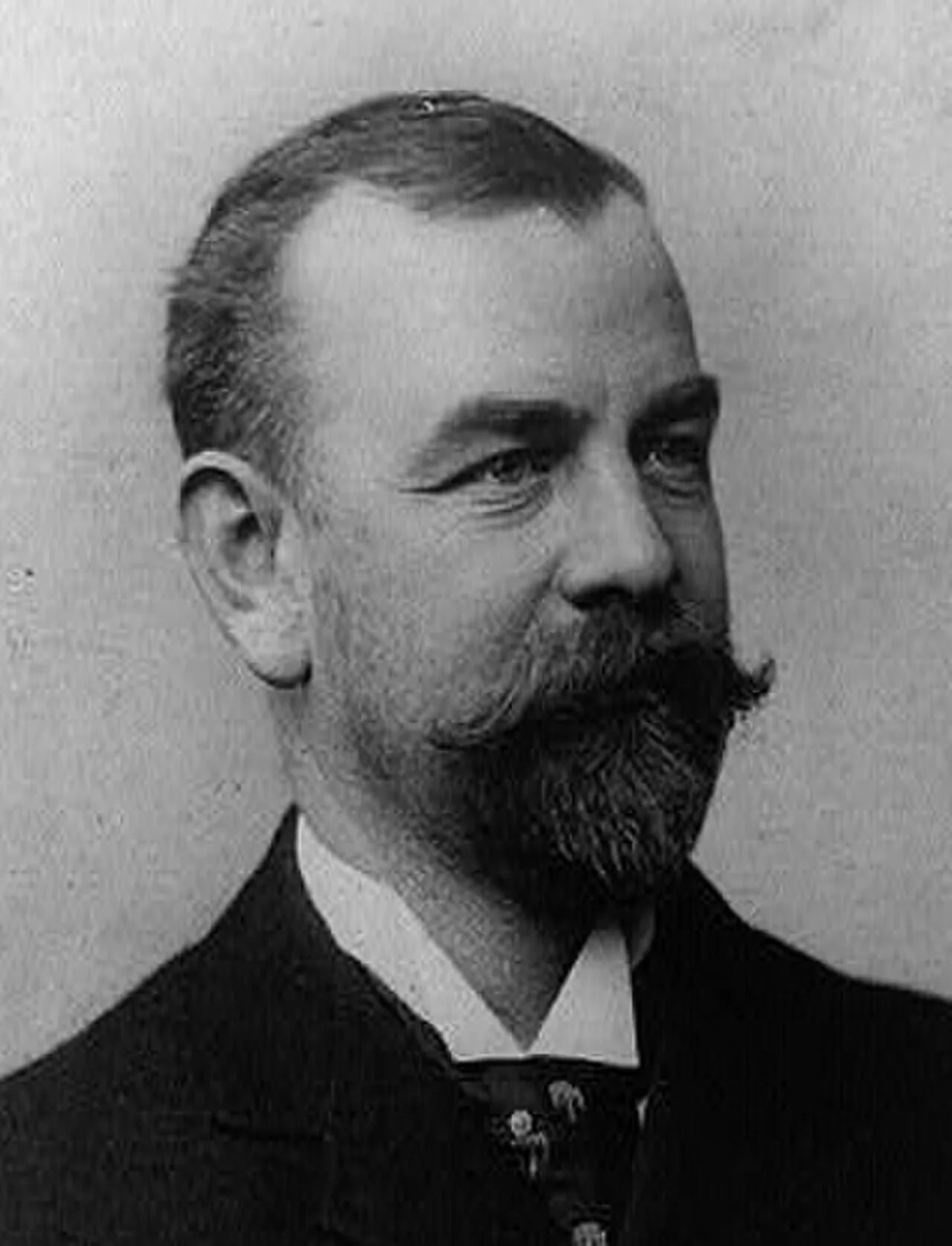 Porträt von Frederick Gilbert Bourne (1851–1919) – Gedenkseite