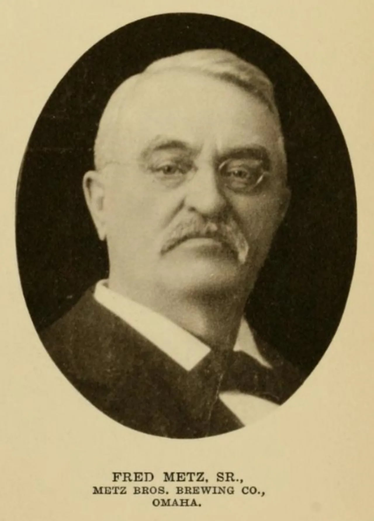 Portrait of Frederick Metz (1832–1901) – memorial page