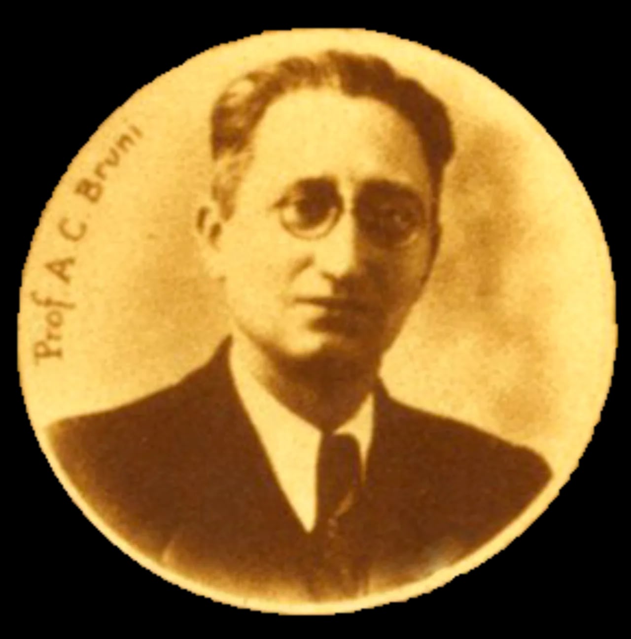 Portrait of Angelo Cesare Bruni (1884–1955) – memorial page