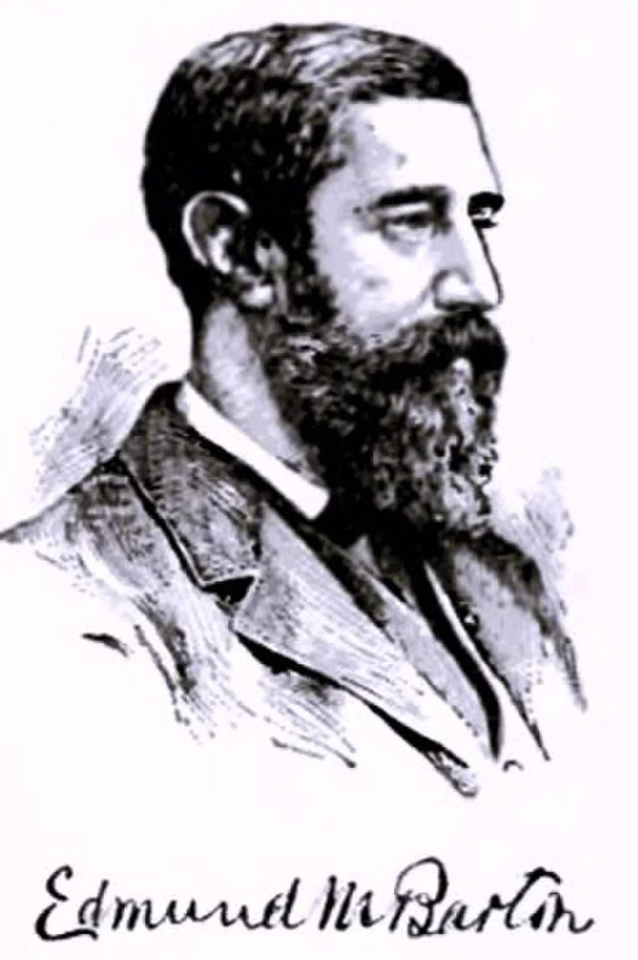 Porträt von Edmund Mills Barton (1838–1918) – Gedenkseite