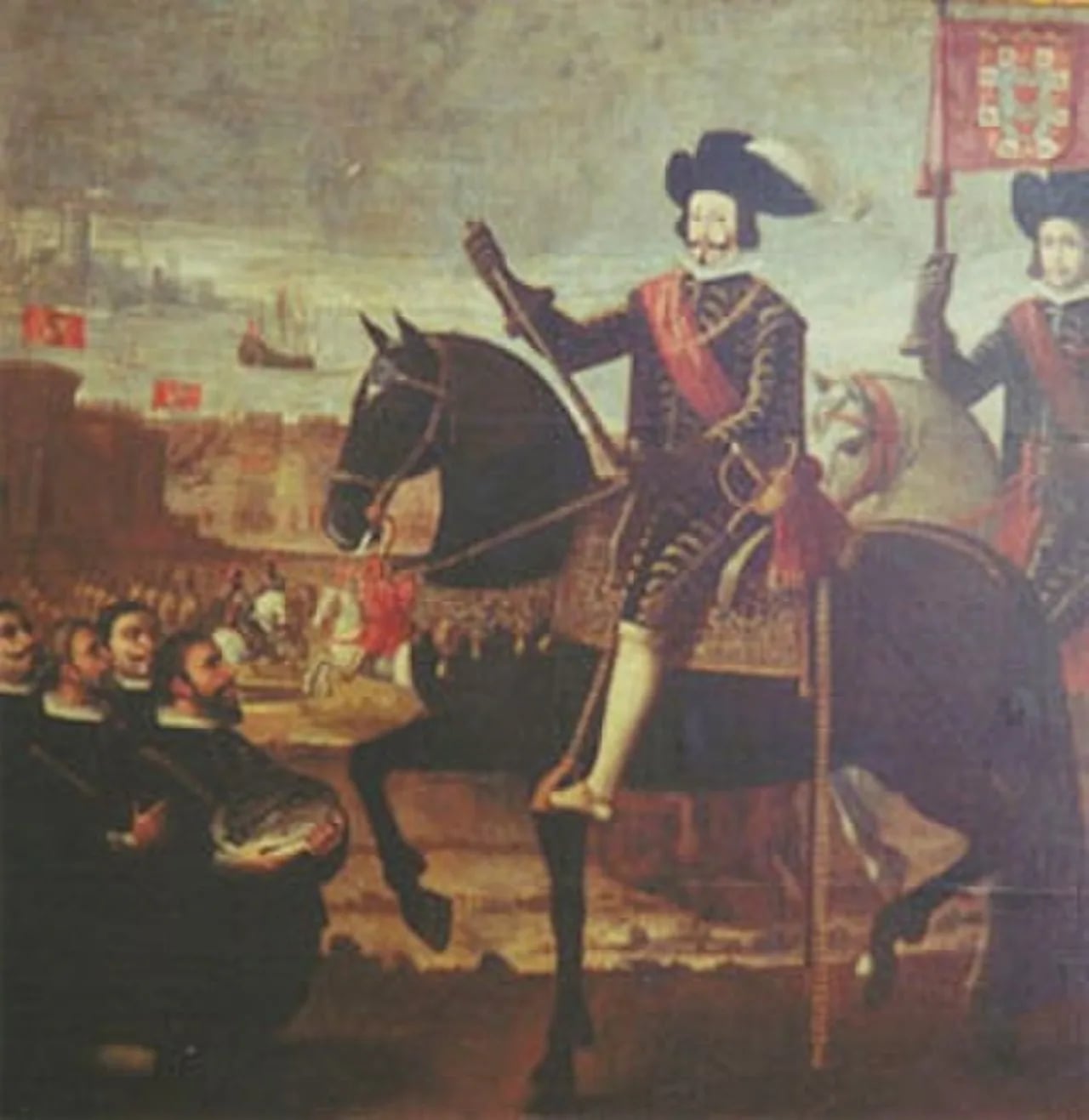 Porträt von Gaspar Alonso Pérez de Guzmán (1602–1664) – Gedenkseite