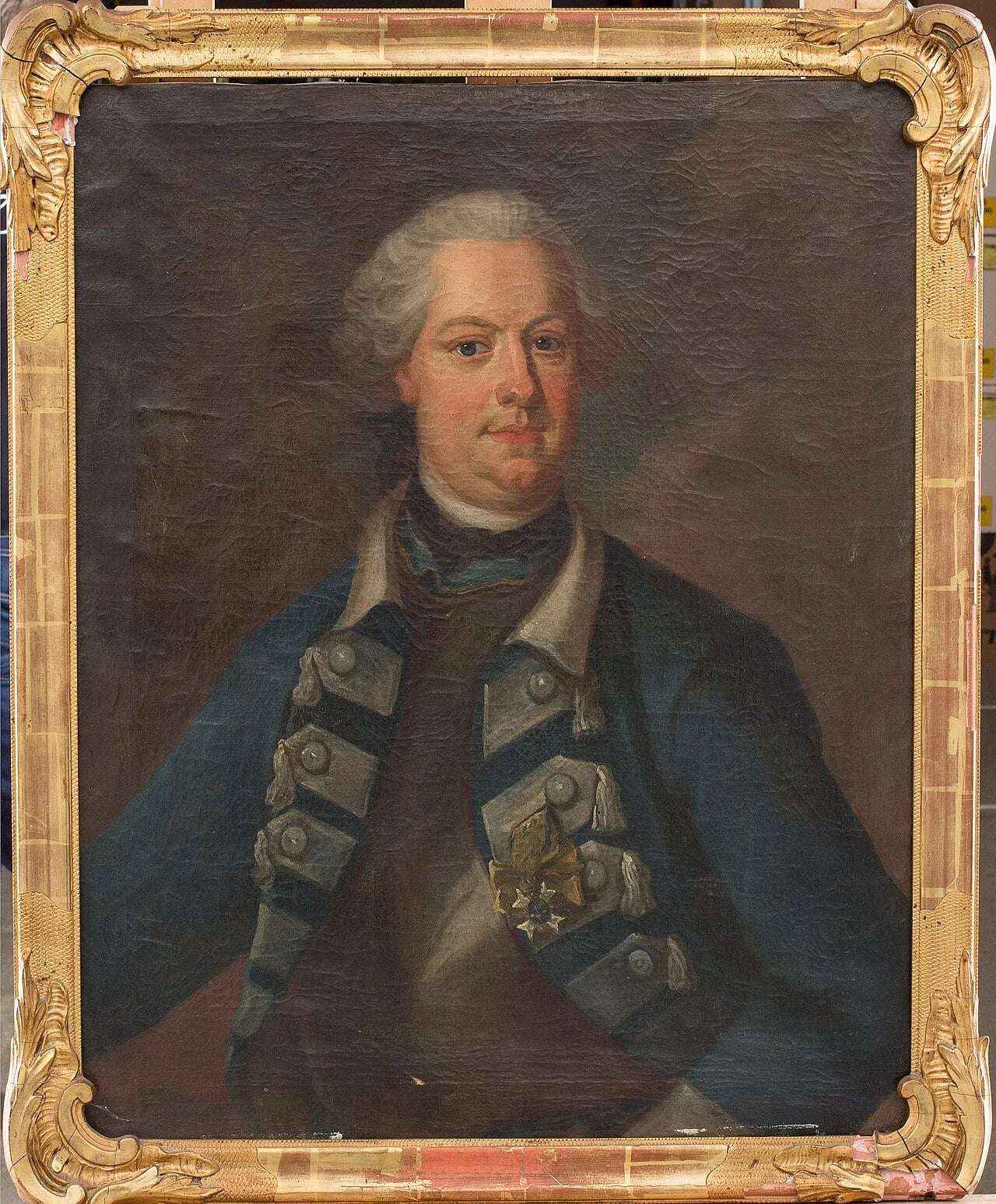 Porträt von Anders Reinhold Wrangel (1722–1780) – Gedenkseite