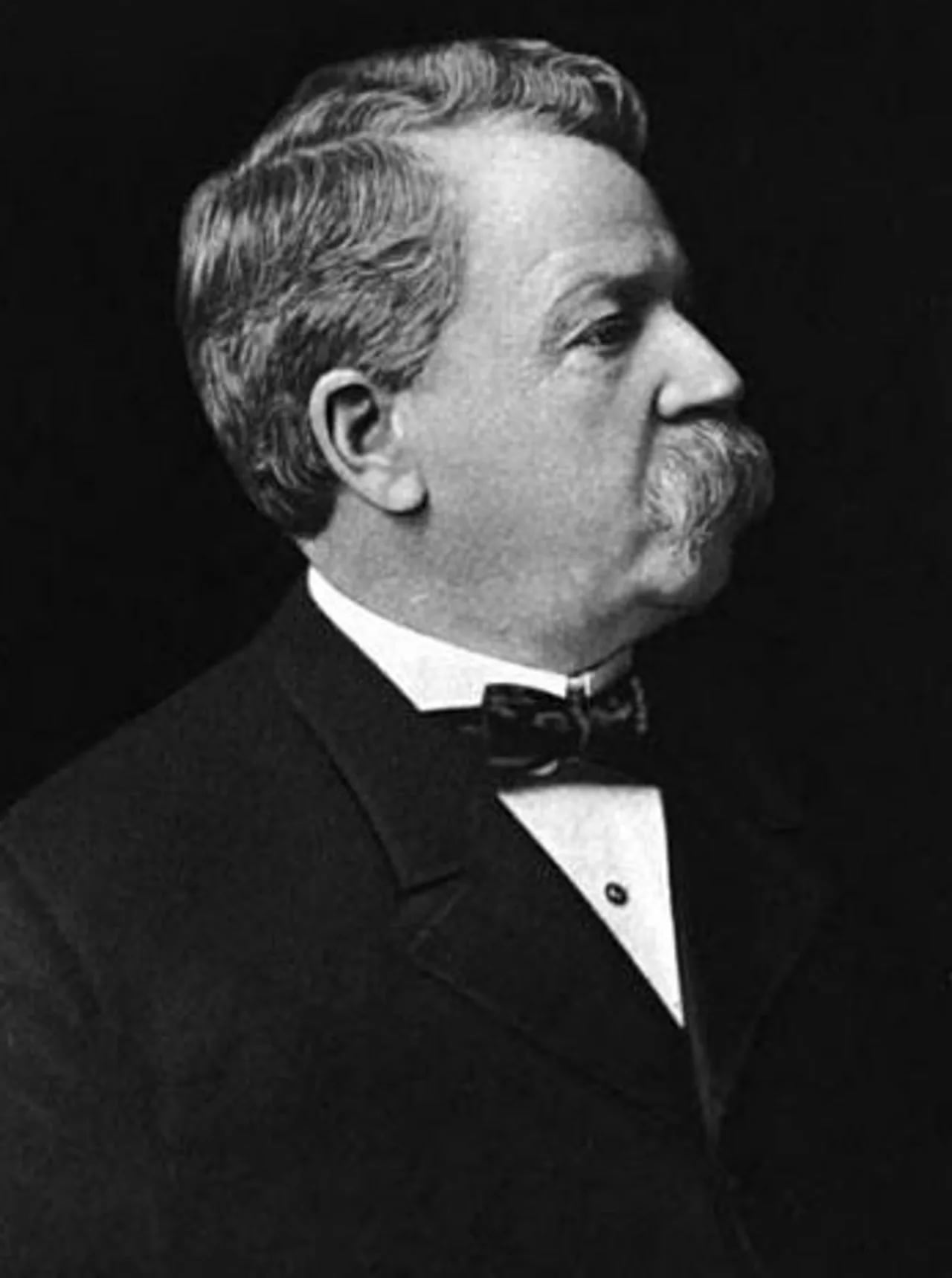Portrait of George Albert Clough (1843–1910) – memorial page