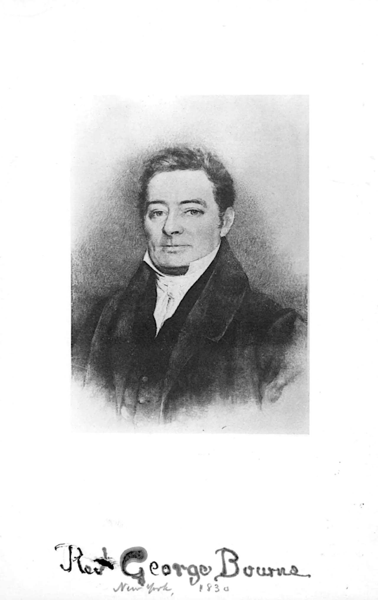 Portrait of George Bourne (1780–1845) – memorial page