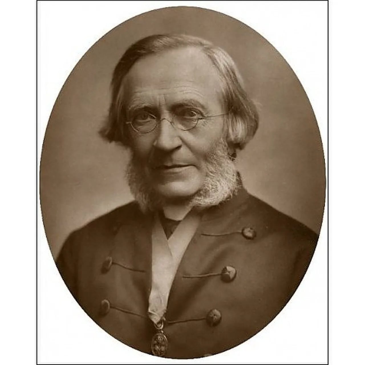 Portrait of George Bradley (1821–1903) – memorial page