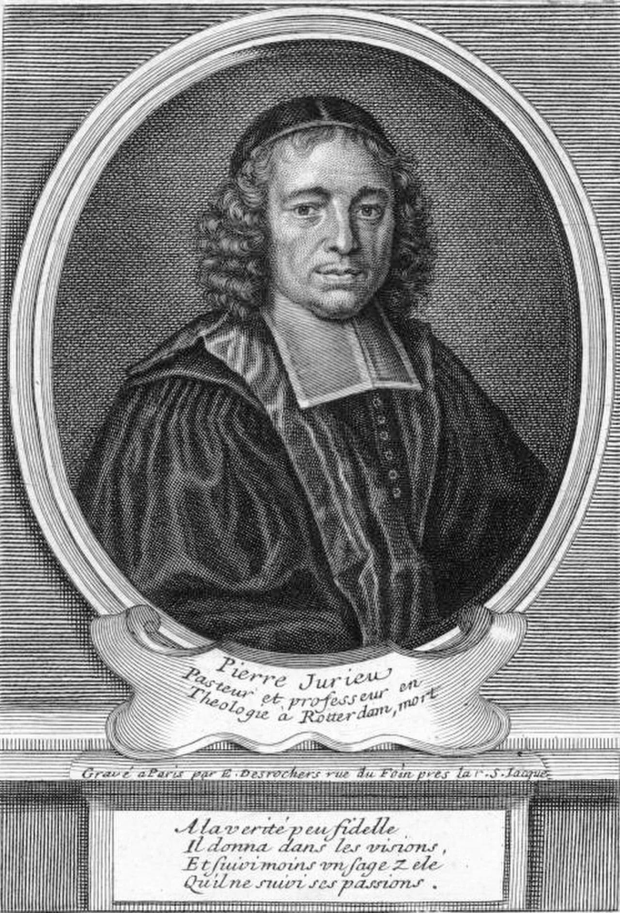Portrait of Pierre Jurieu (1637–1713) – memorial page