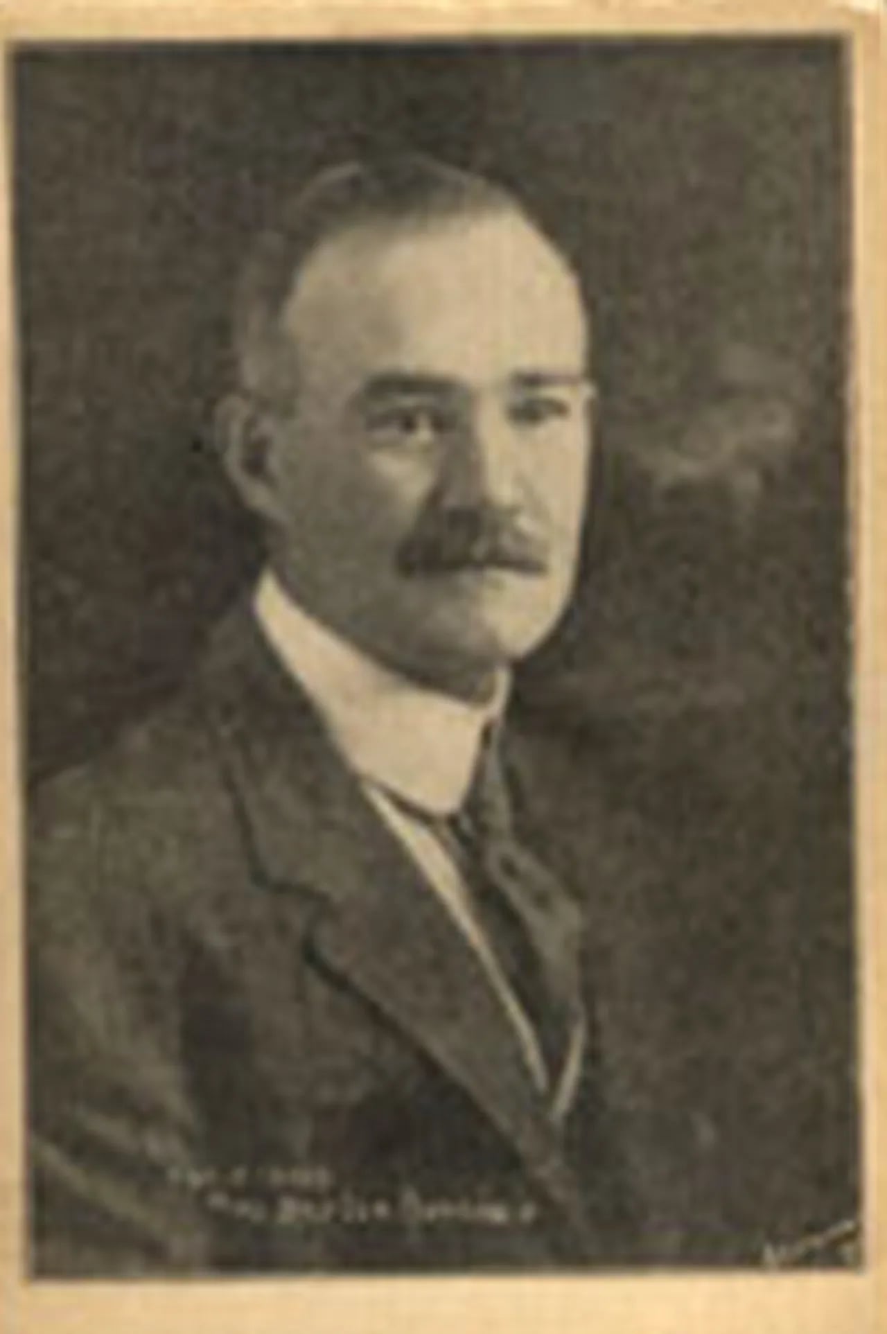Porträt von George Dovey (1862–1909) – Gedenkseite