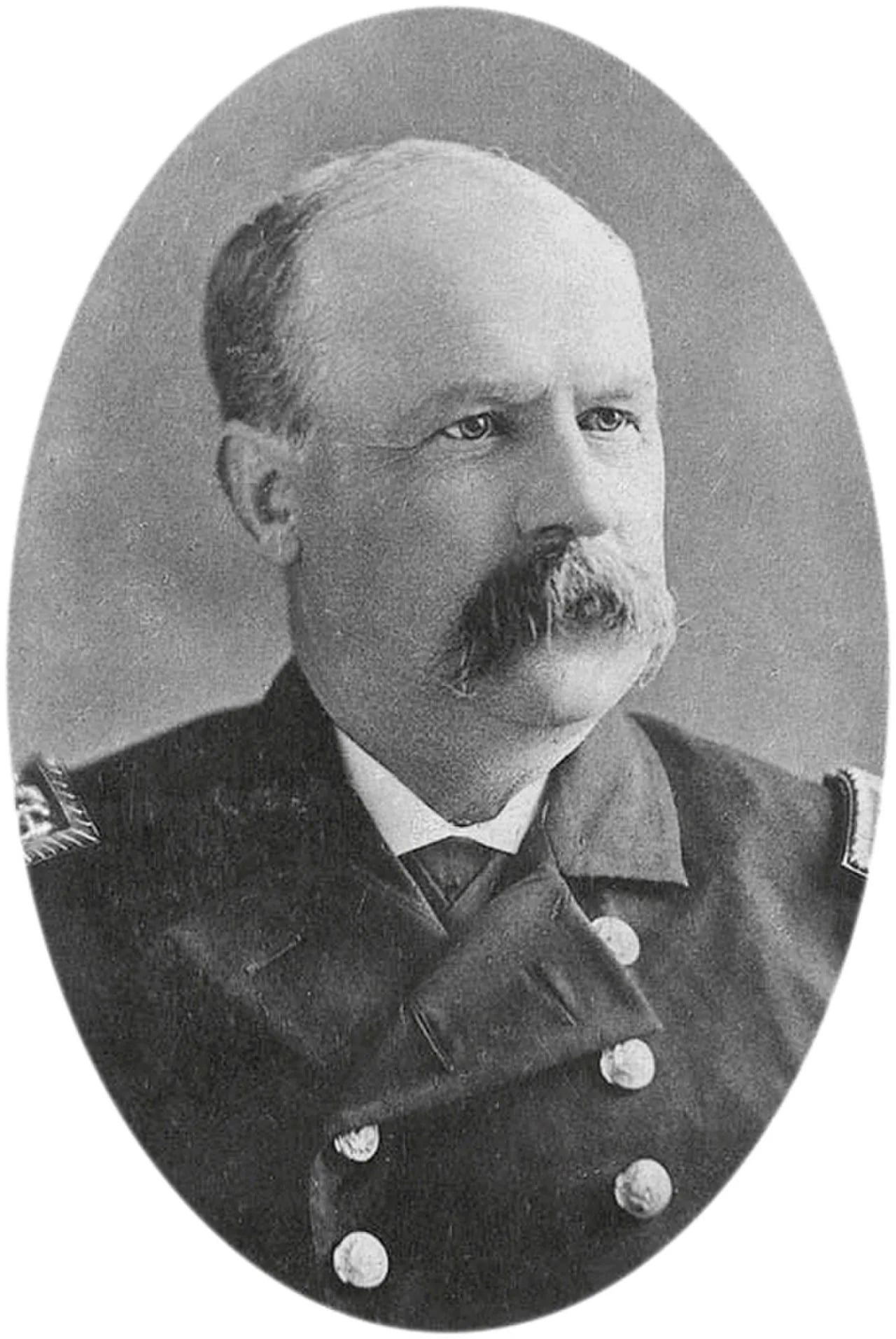 Porträt von George H. Perkins (1836–1899) – Gedenkseite