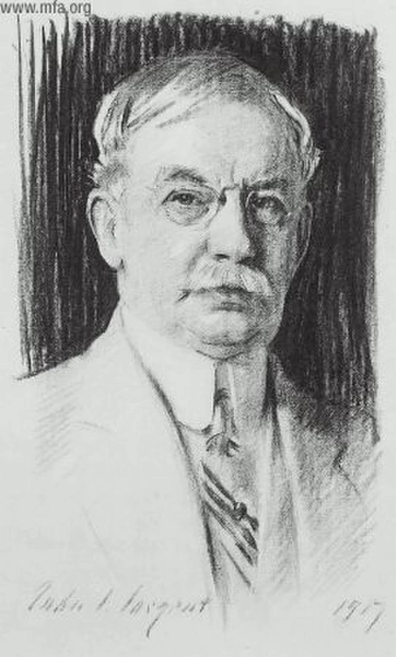 Porträt von George Robert White (1847–1922) – Gedenkseite