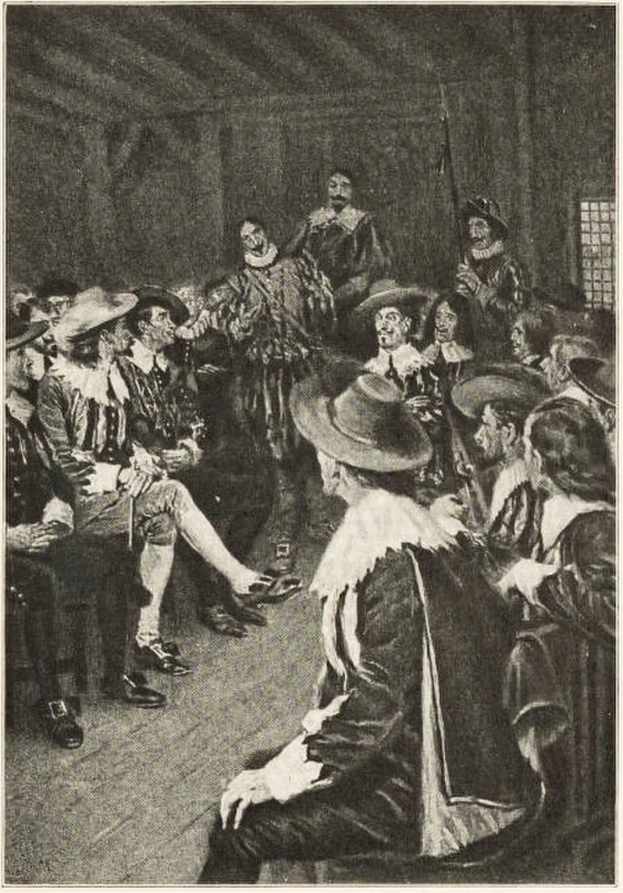 Porträt von George Yeardley (1587–1627) – Gedenkseite