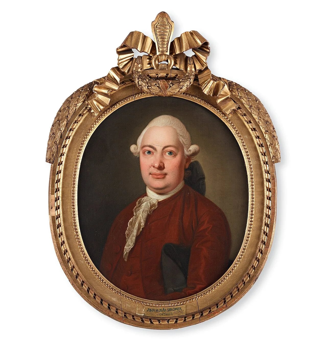Porträt von Johan Alströmer (1742–1786) – Gedenkseite