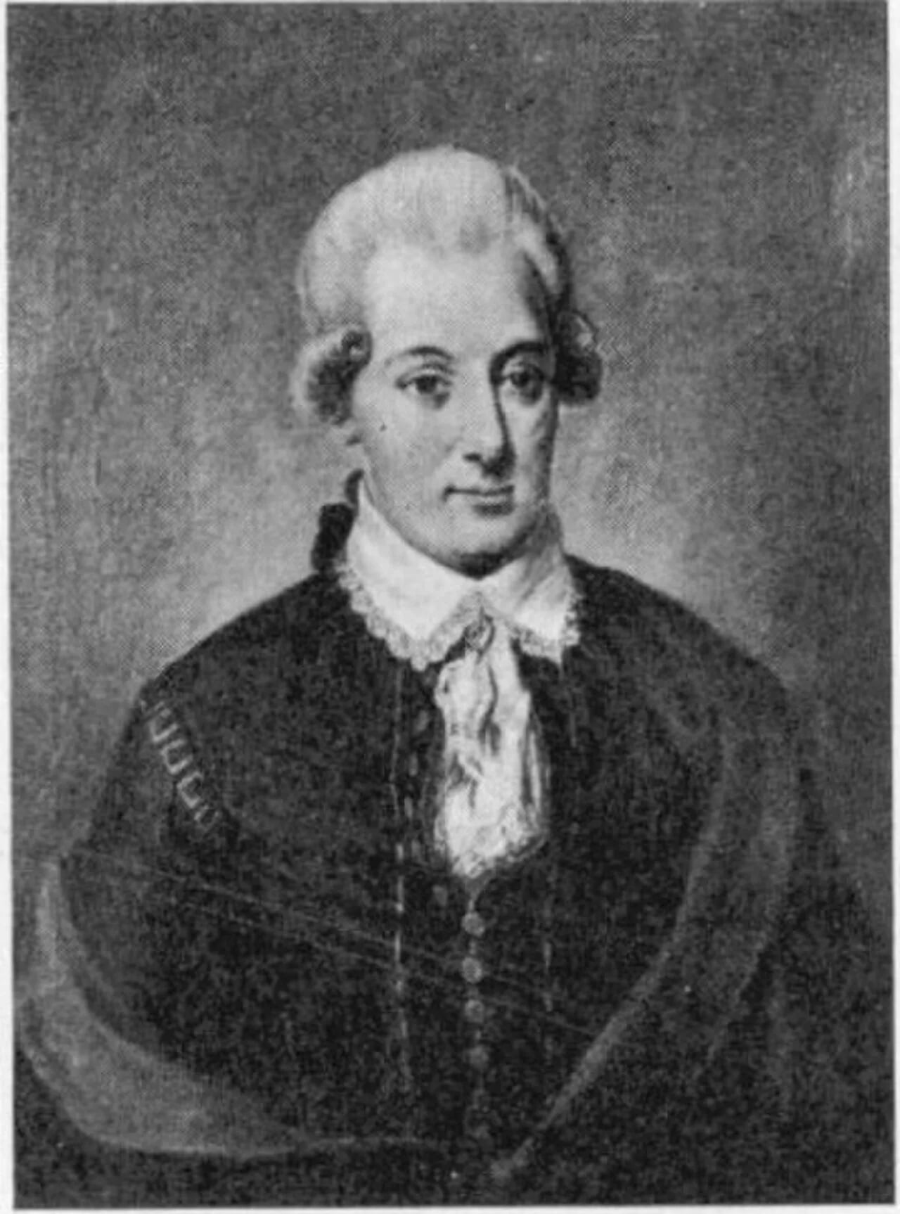 Porträt von Johan Christian Adelsköld (1737–1798) – Gedenkseite