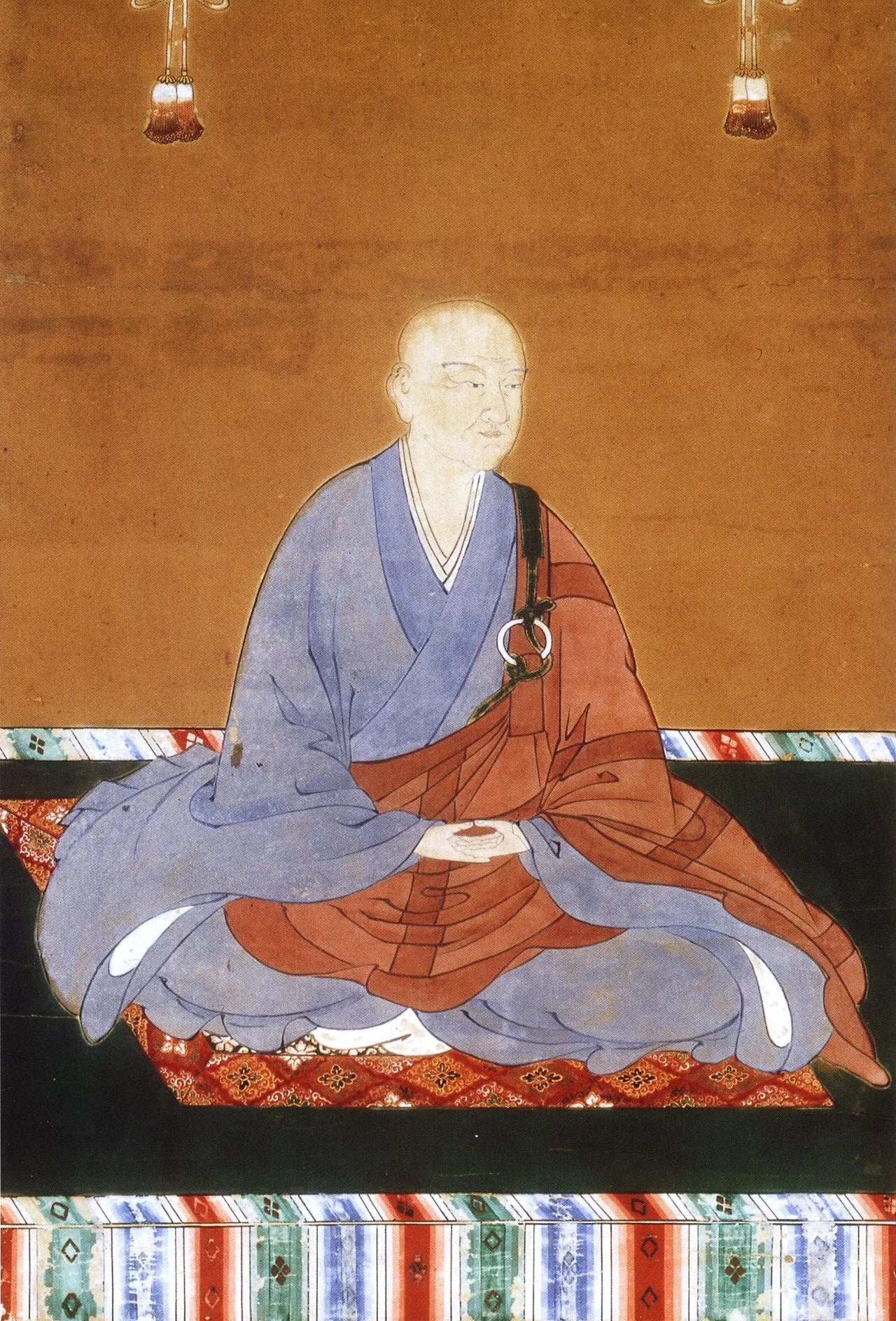 Porträt von Kōmyō (1322–1380) – Gedenkseite